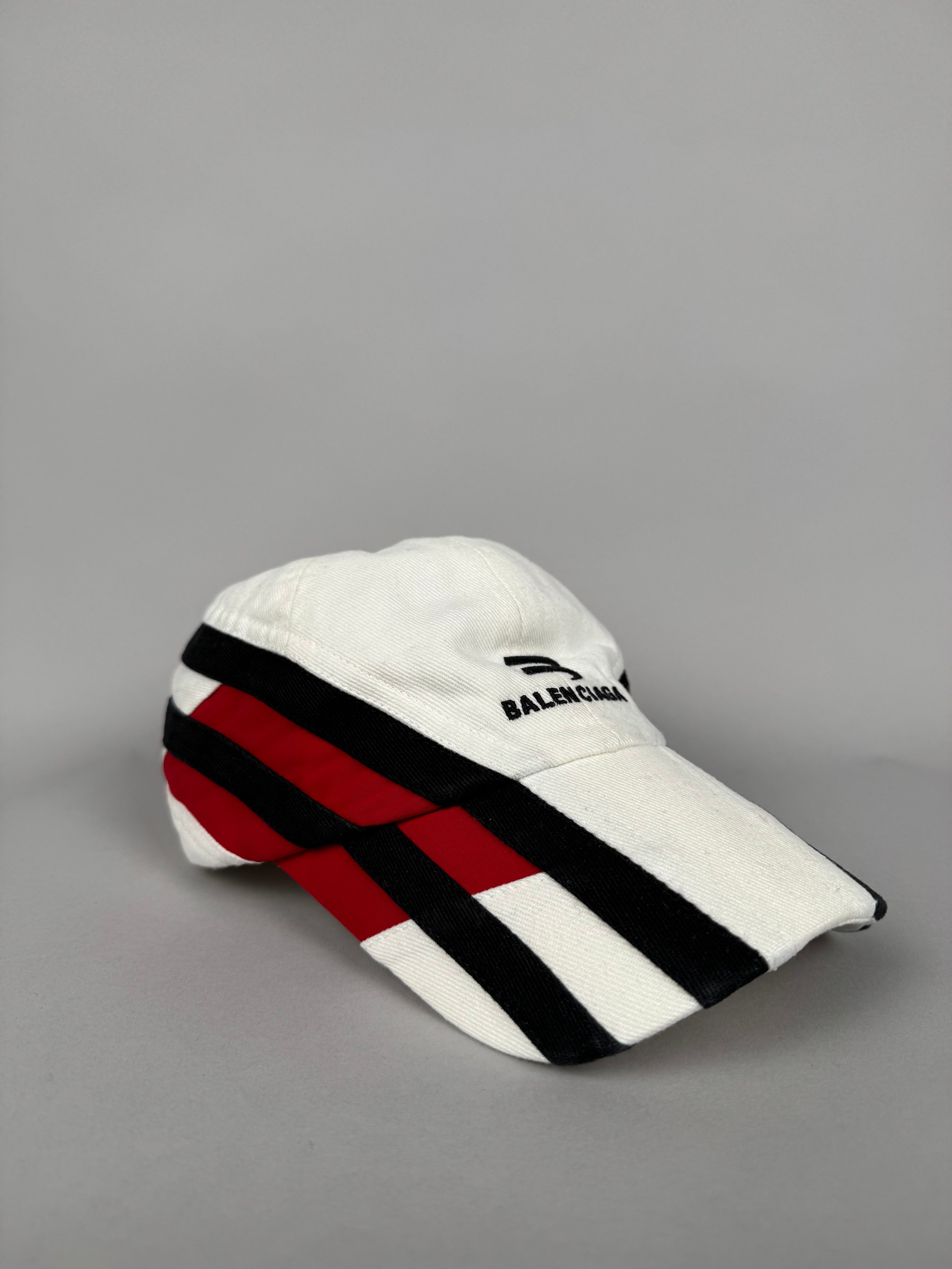 Balenciaga Tracksuit Cap White