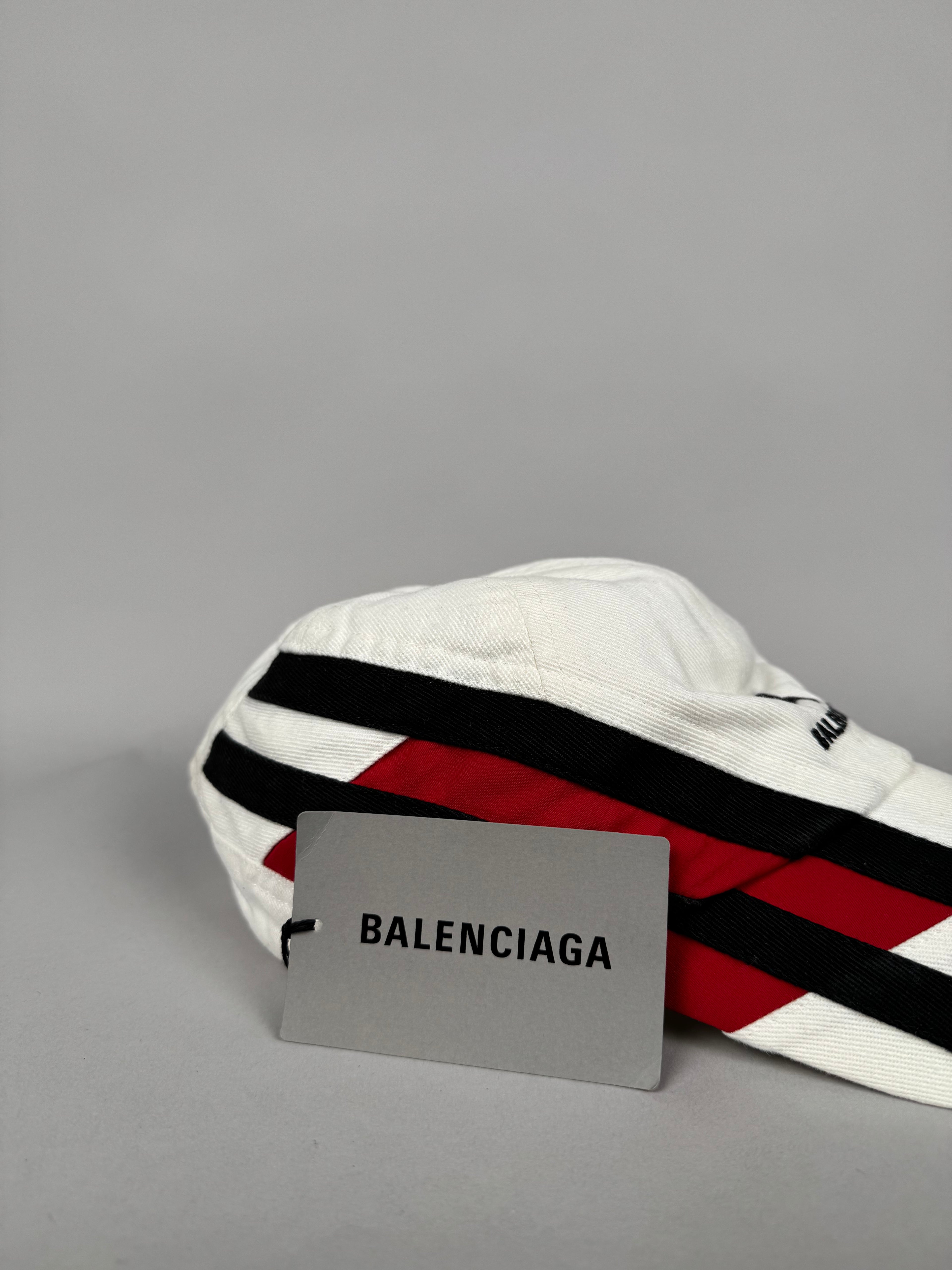 Balenciaga Tracksuit Cap White