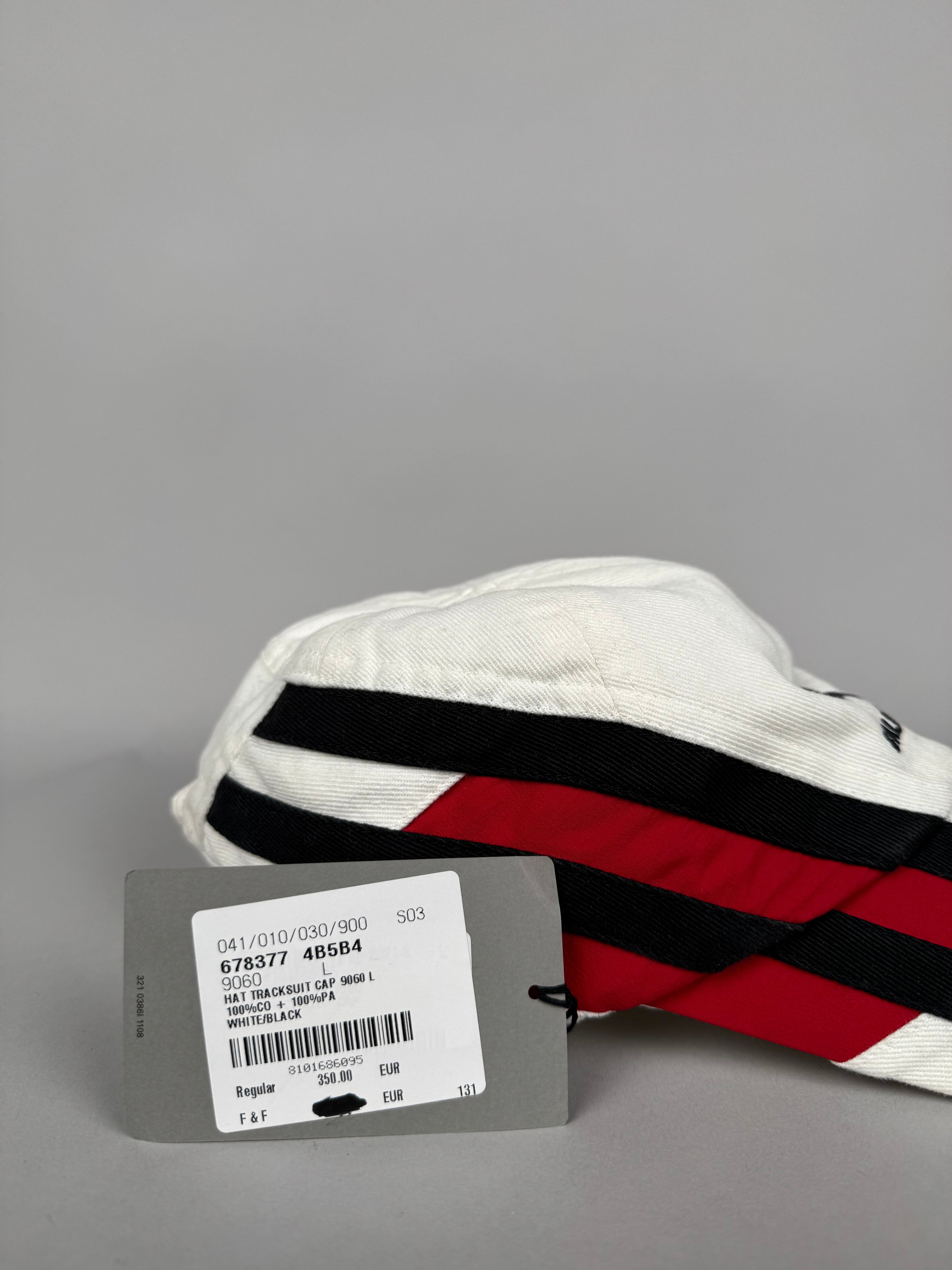 Balenciaga Tracksuit Cap White