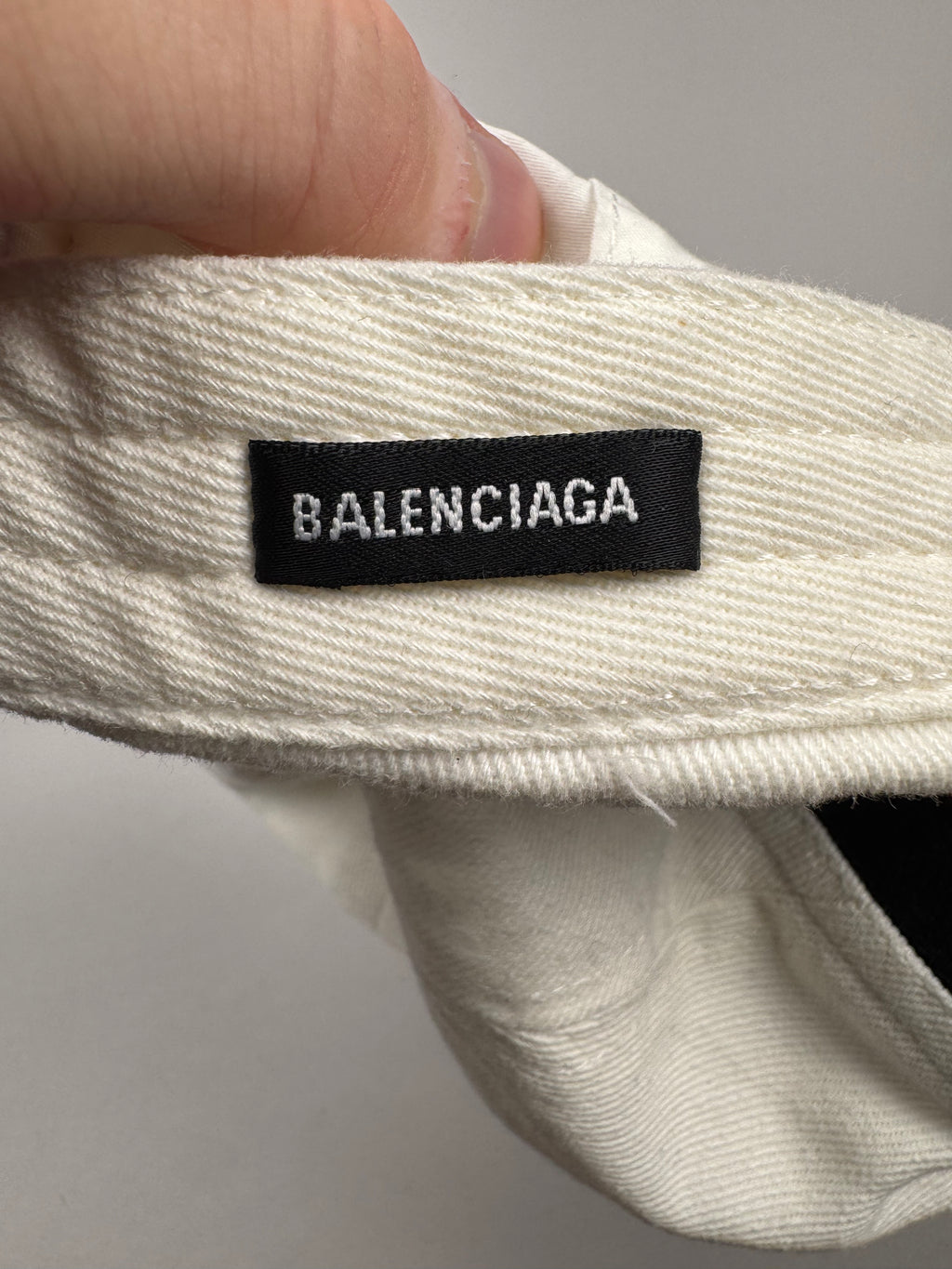 Balenciaga Tracksuit Cap White