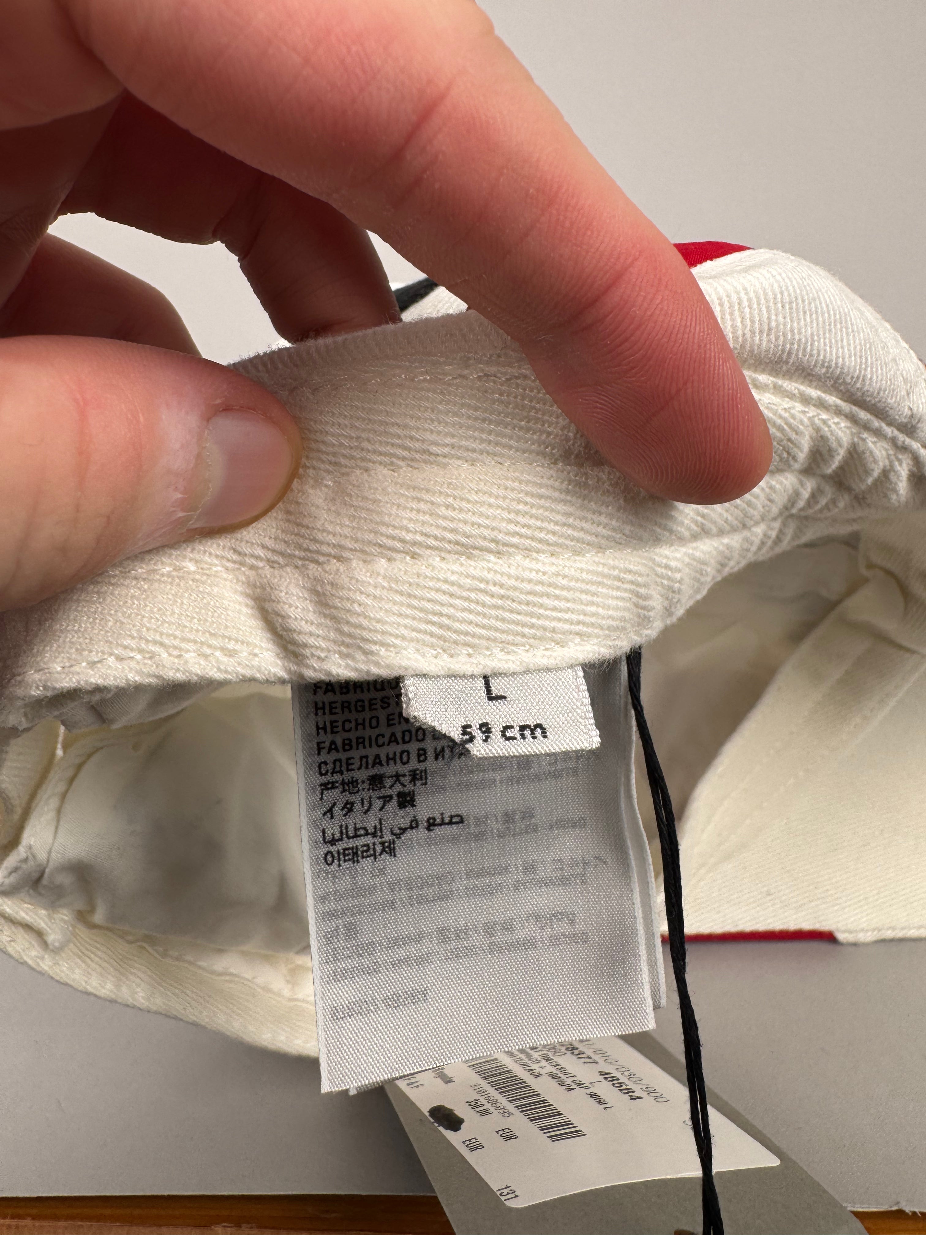 Balenciaga Tracksuit Cap White