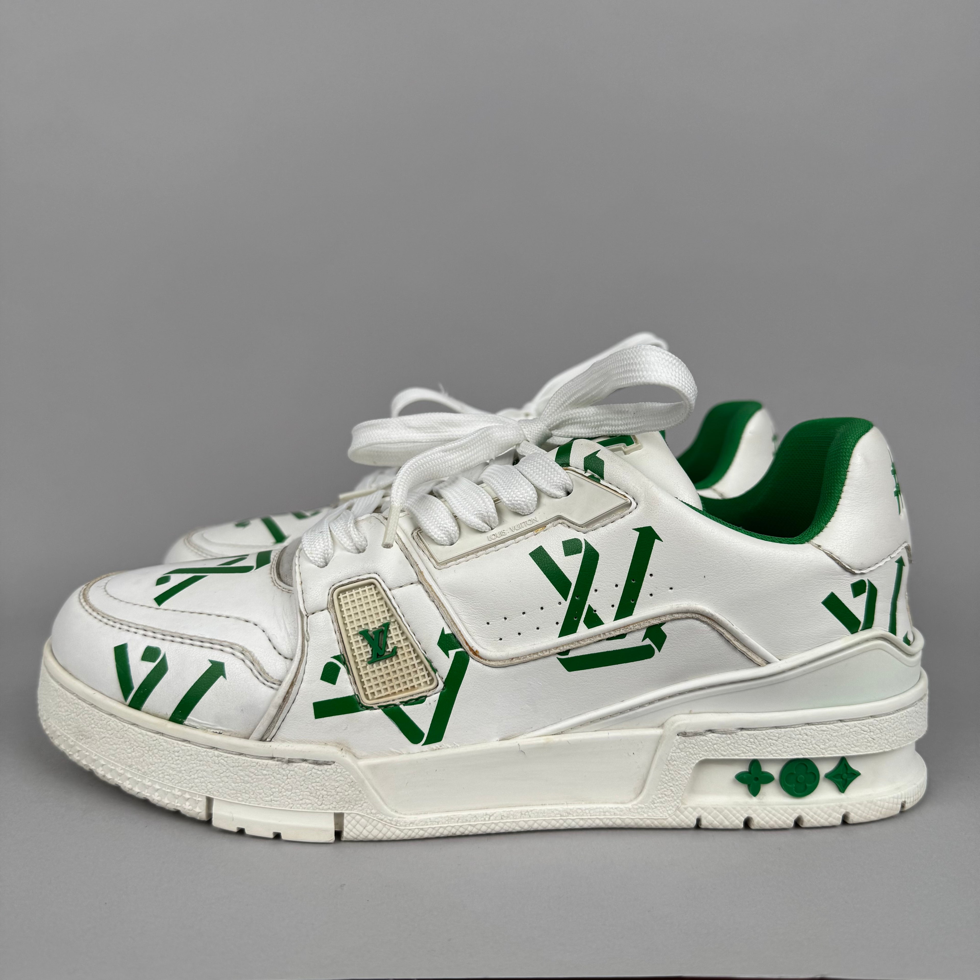 Louis Vuitton LV Trainer Sustainable Green White