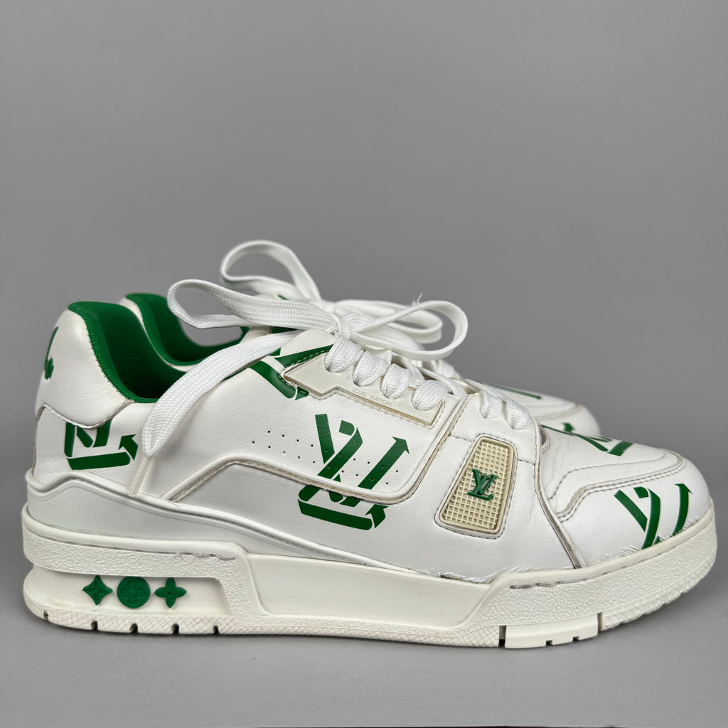 Louis Vuitton LV Trainer Sustainable Green White