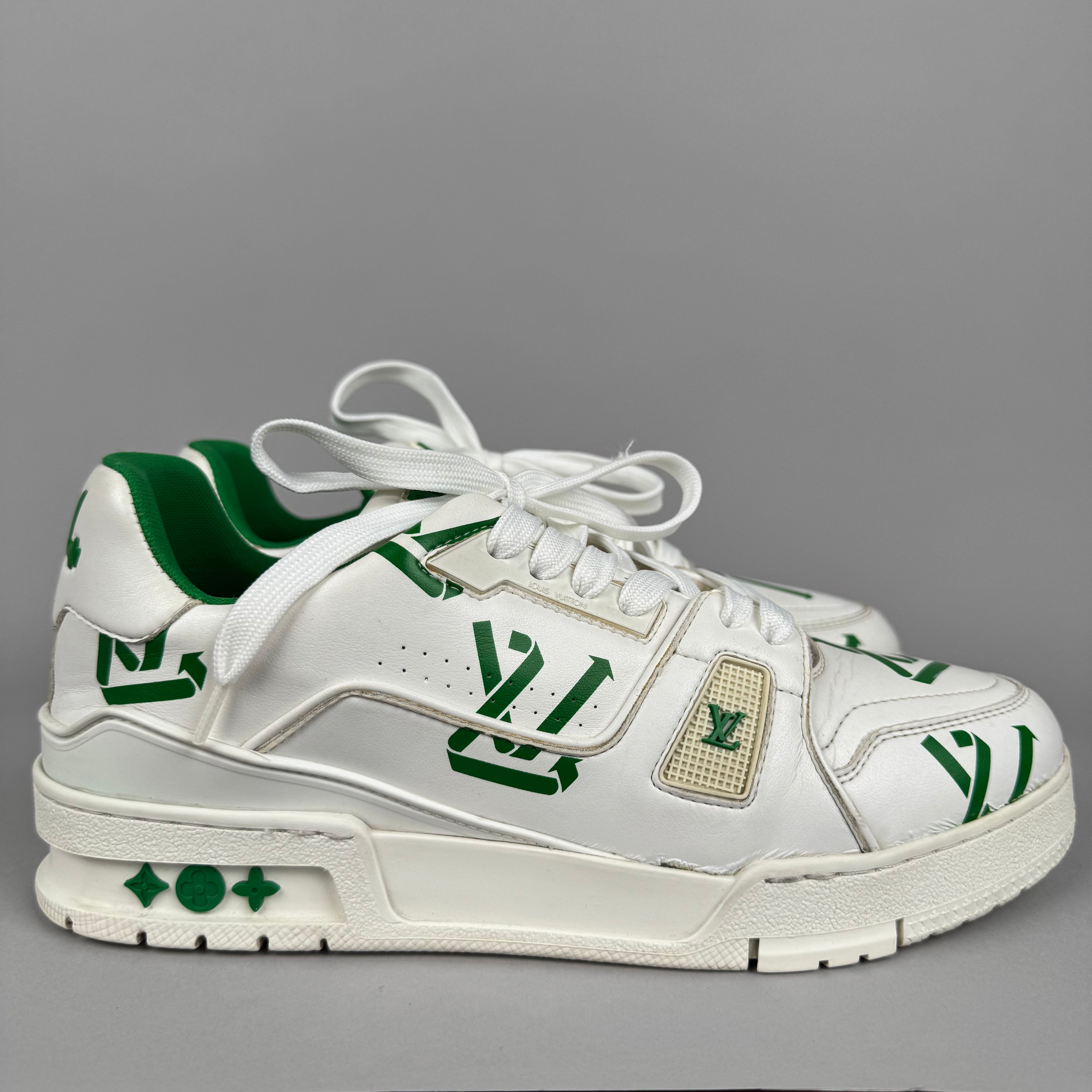 Louis Vuitton LV Trainer Sustainable Green White