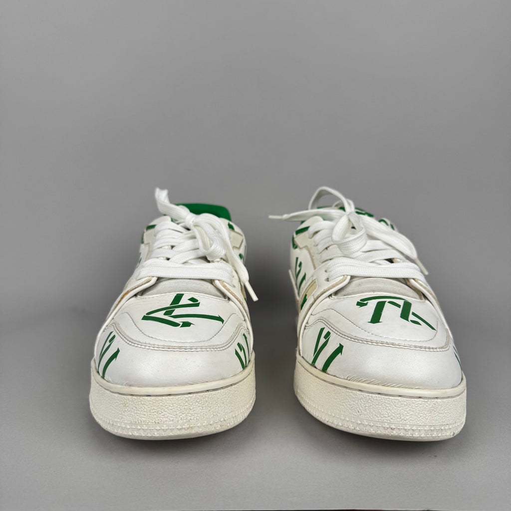 Louis Vuitton LV Trainer Sustainable Green White