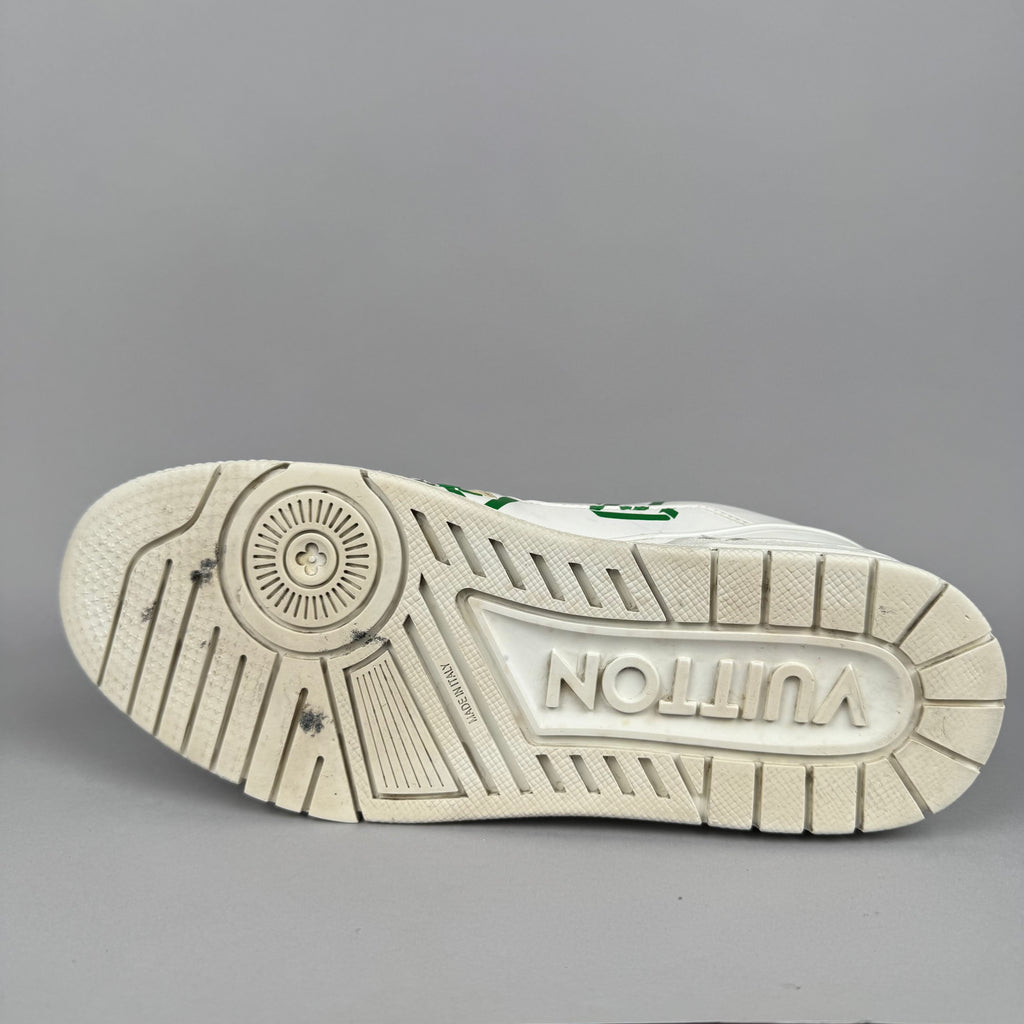 Louis Vuitton LV Trainer Sustainable Green White