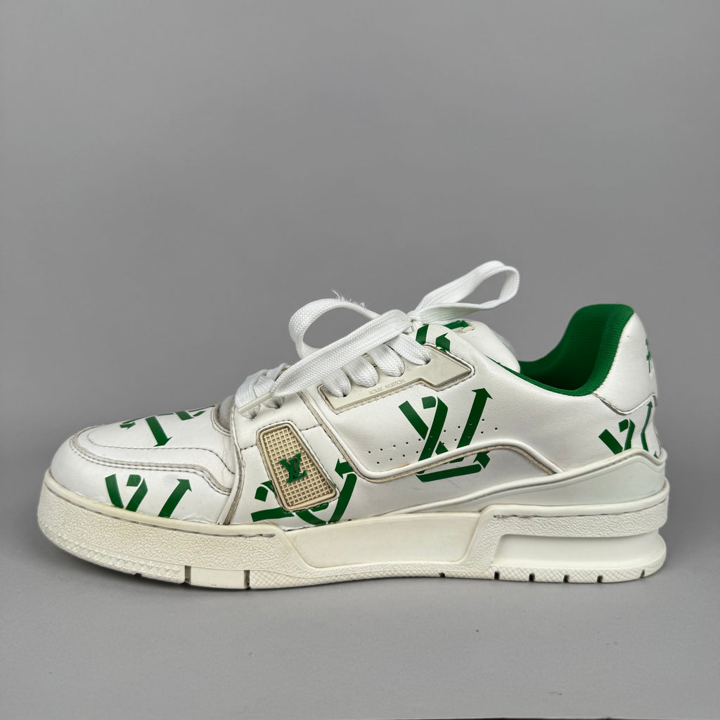 Louis Vuitton LV Trainer Sustainable Green White