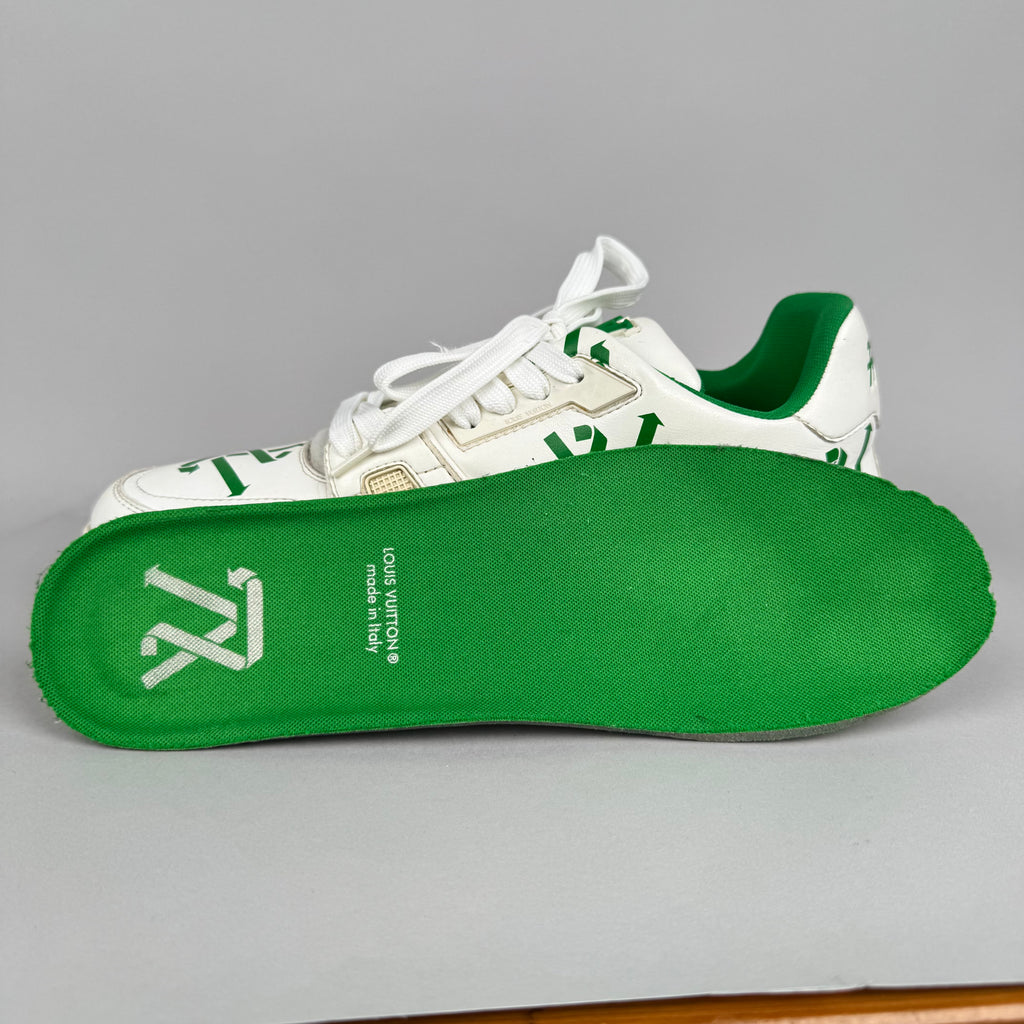 Louis Vuitton LV Trainer Sustainable Green White