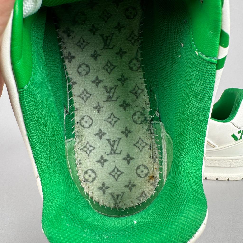 Louis Vuitton LV Trainer Sustainable Green White