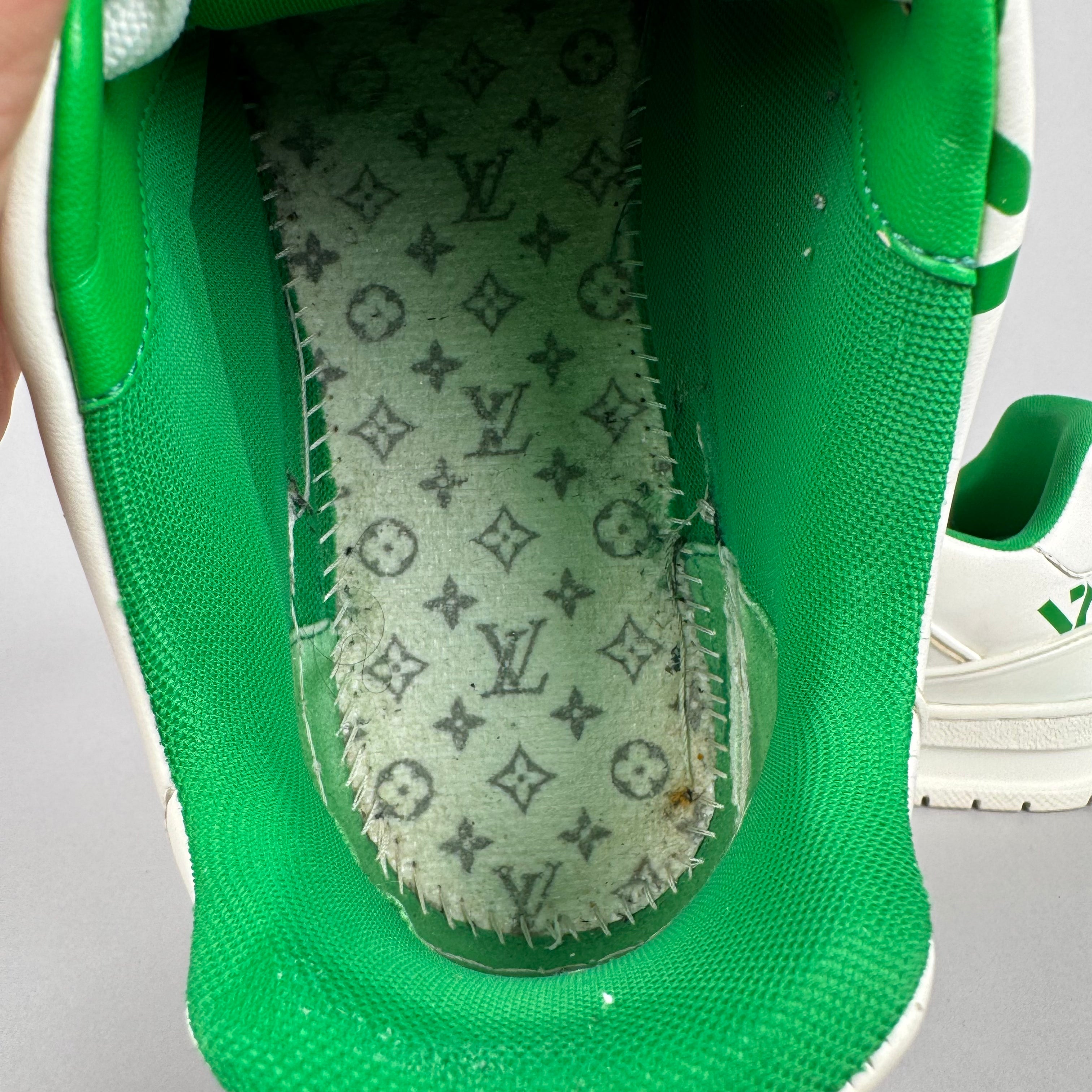 Louis Vuitton LV Trainer Sustainable Green White