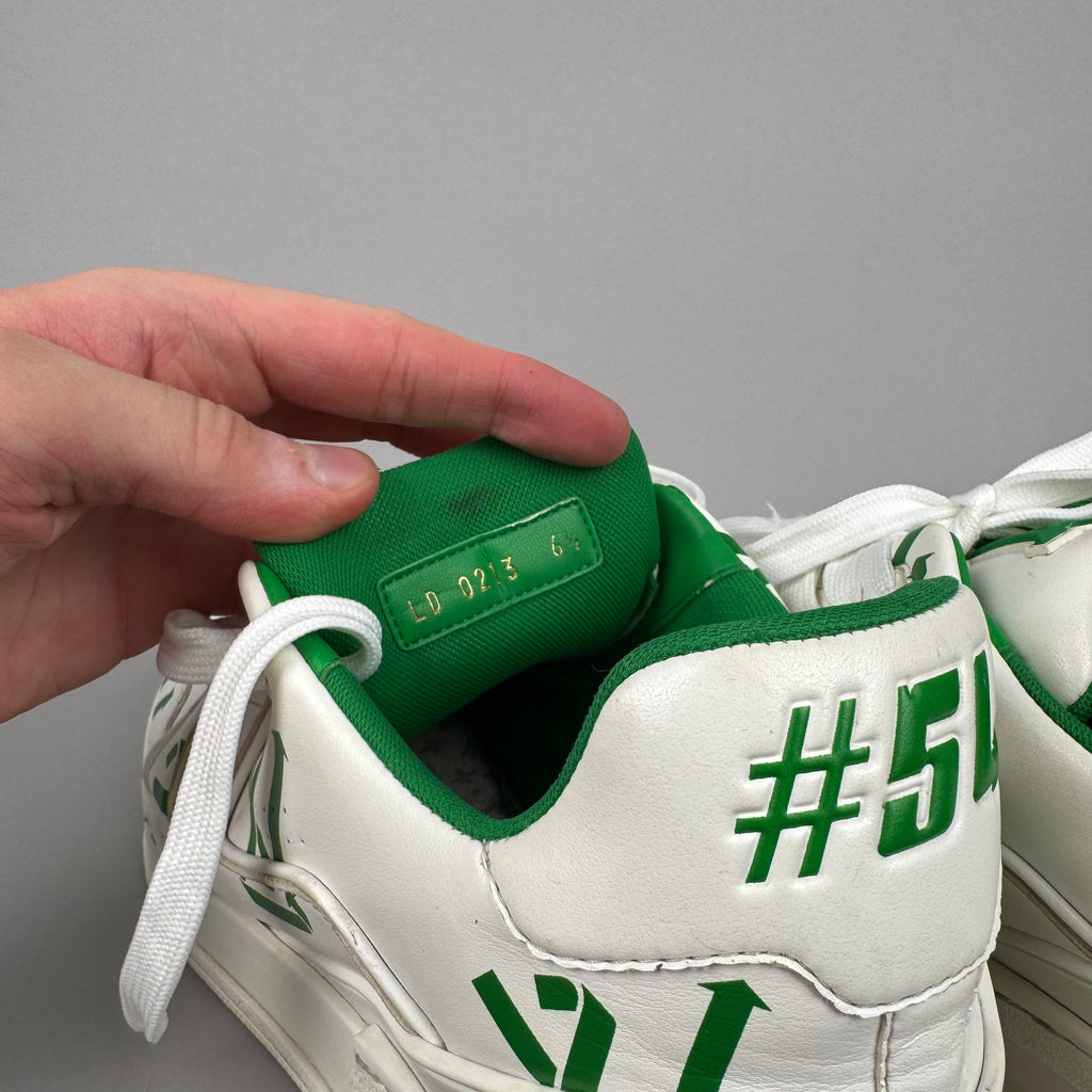 Louis Vuitton LV Trainer Sustainable Green White