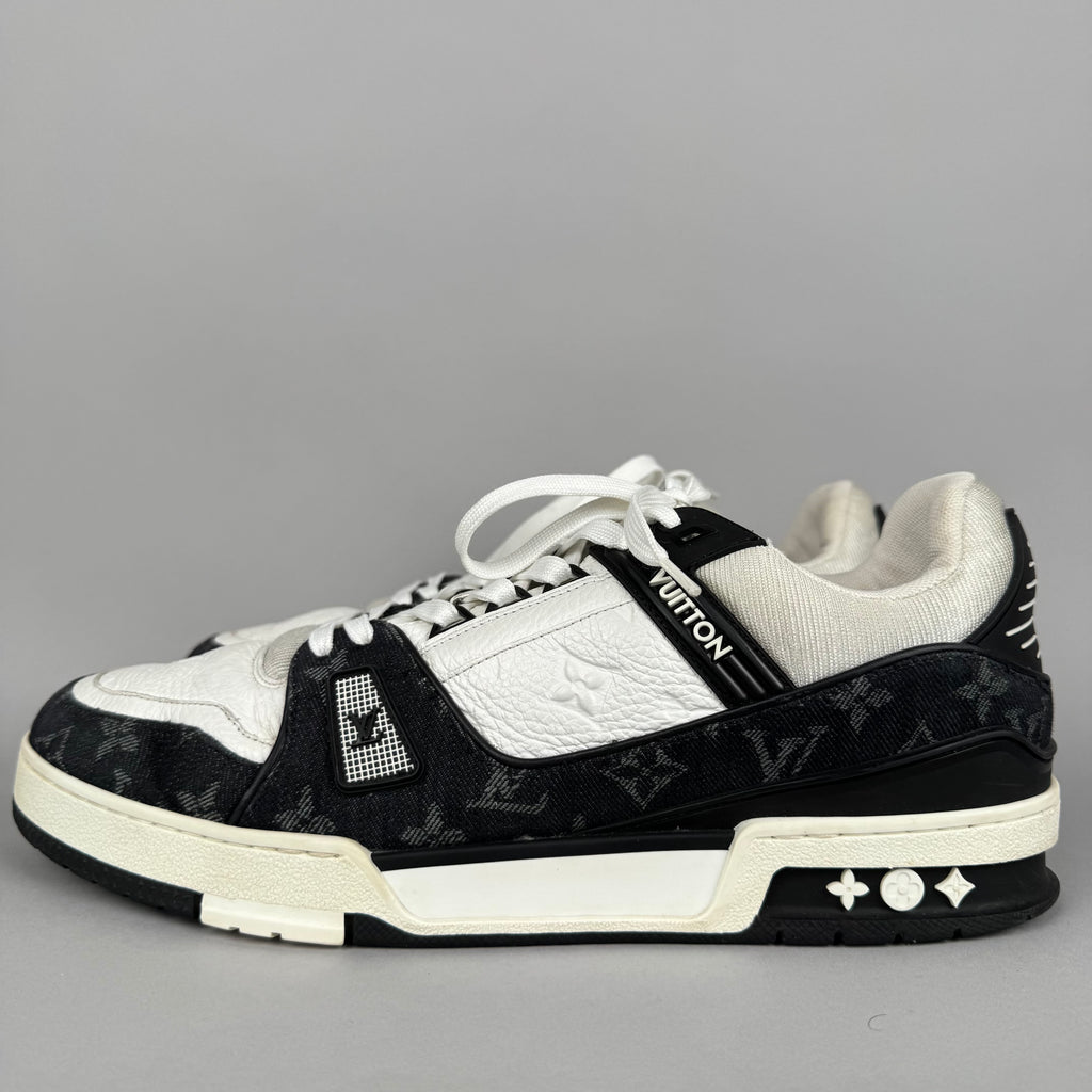 Louis Vuitton LV Trainer Black Denim