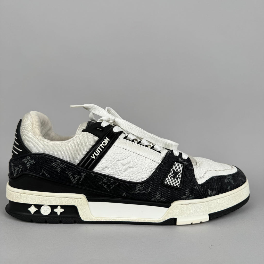 Louis Vuitton LV Trainer Black Denim