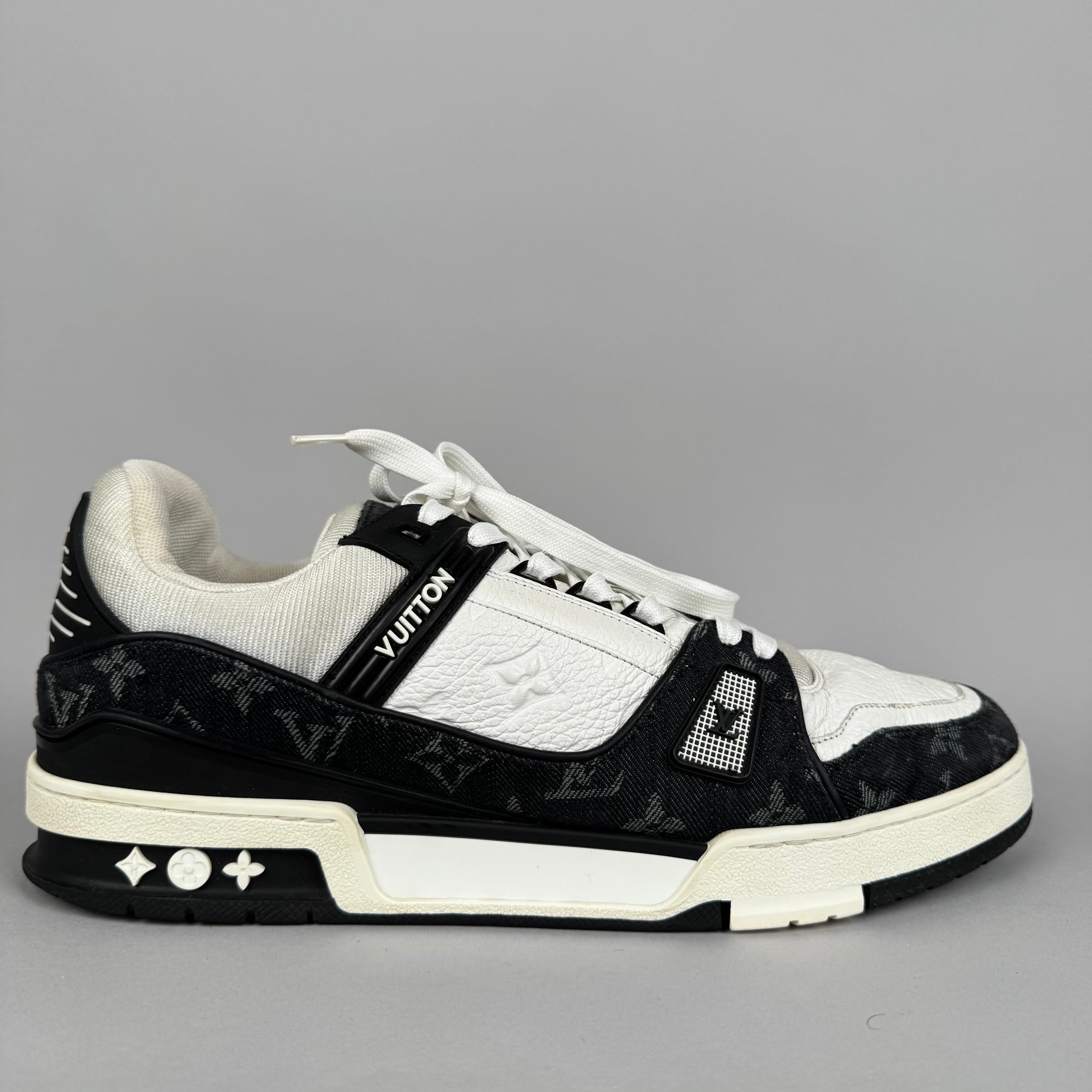 Louis Vuitton LV Trainer Black Denim