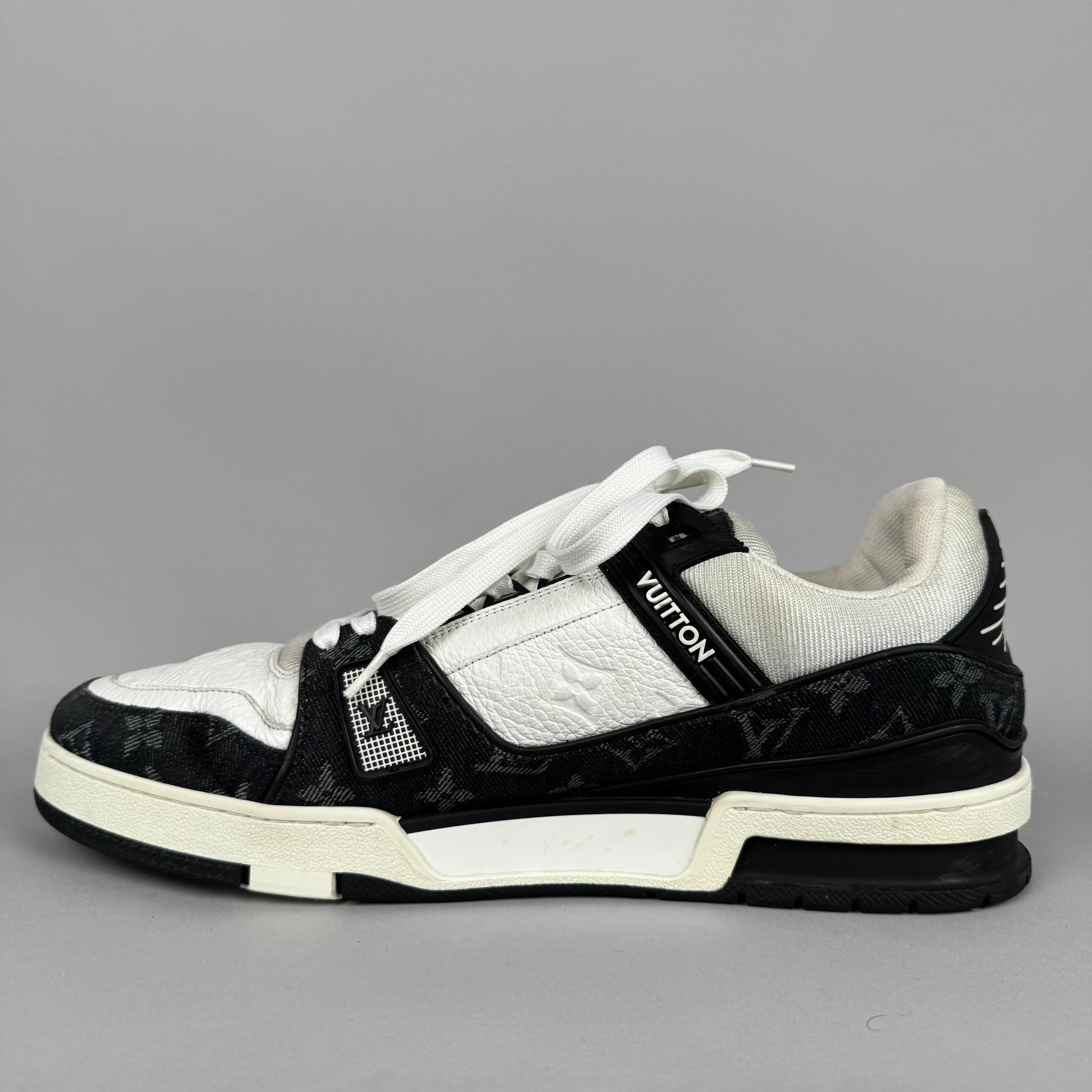 Louis Vuitton LV Trainer Black Denim