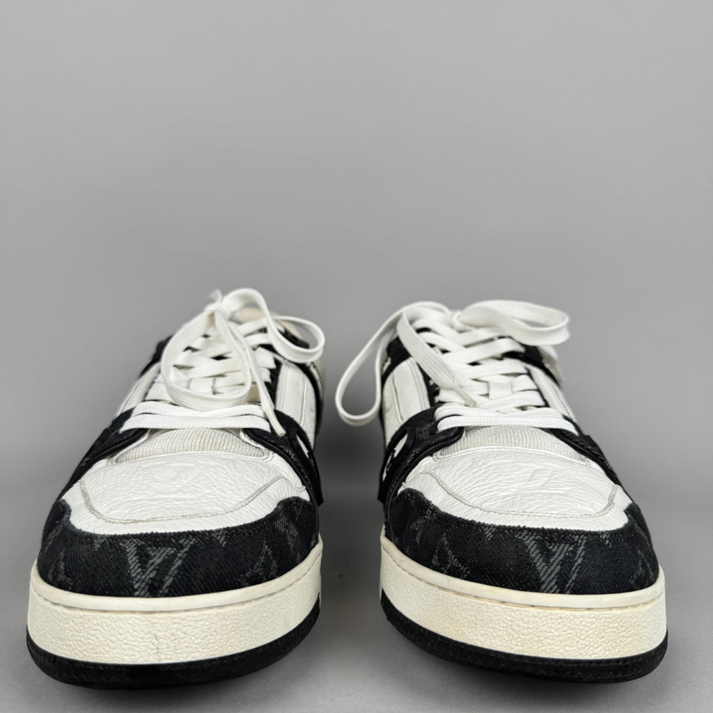 Louis Vuitton LV Trainer Black Denim
