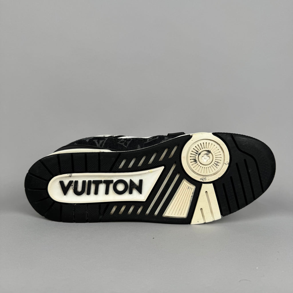 Louis Vuitton LV Trainer Black Denim