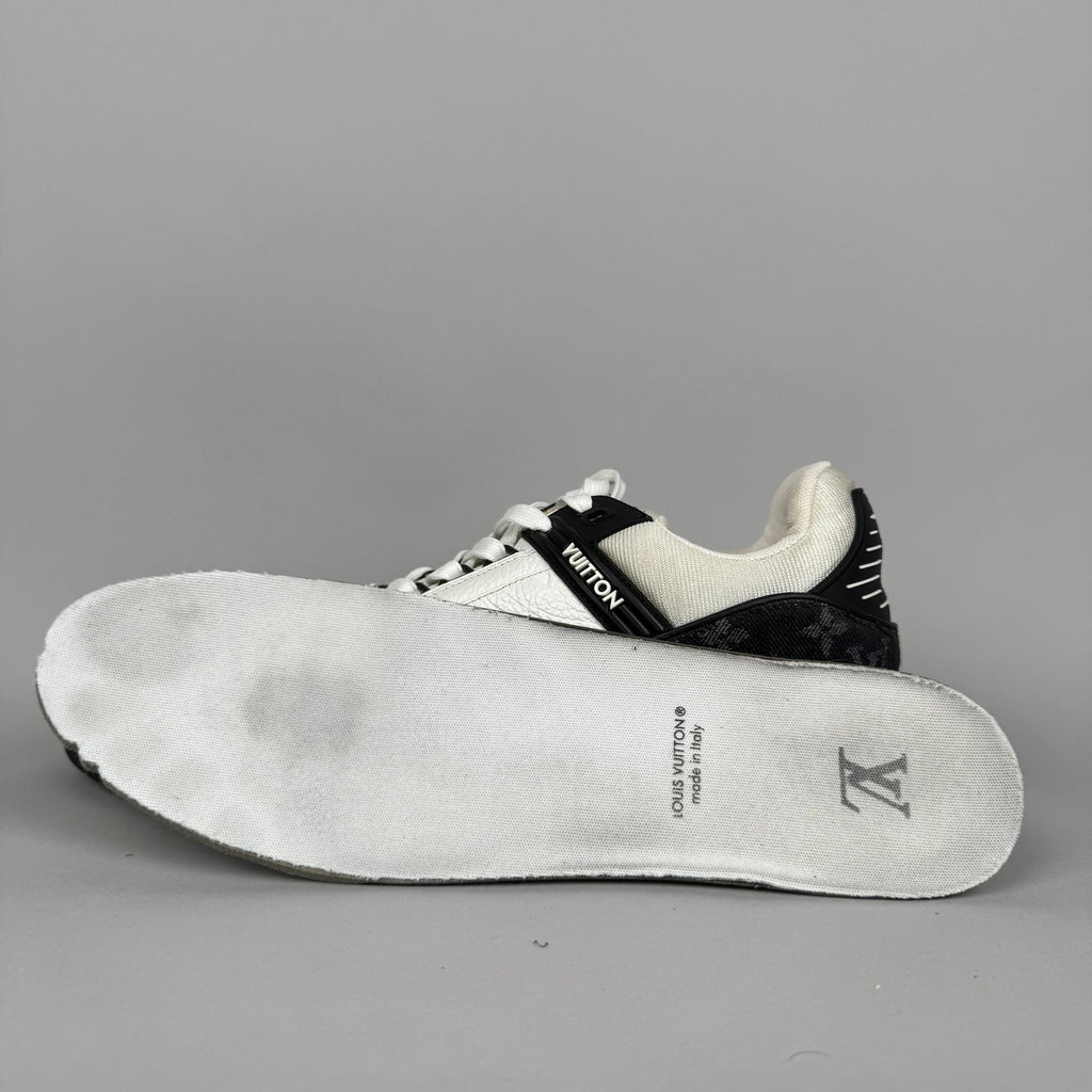 Louis Vuitton LV Trainer Black Denim