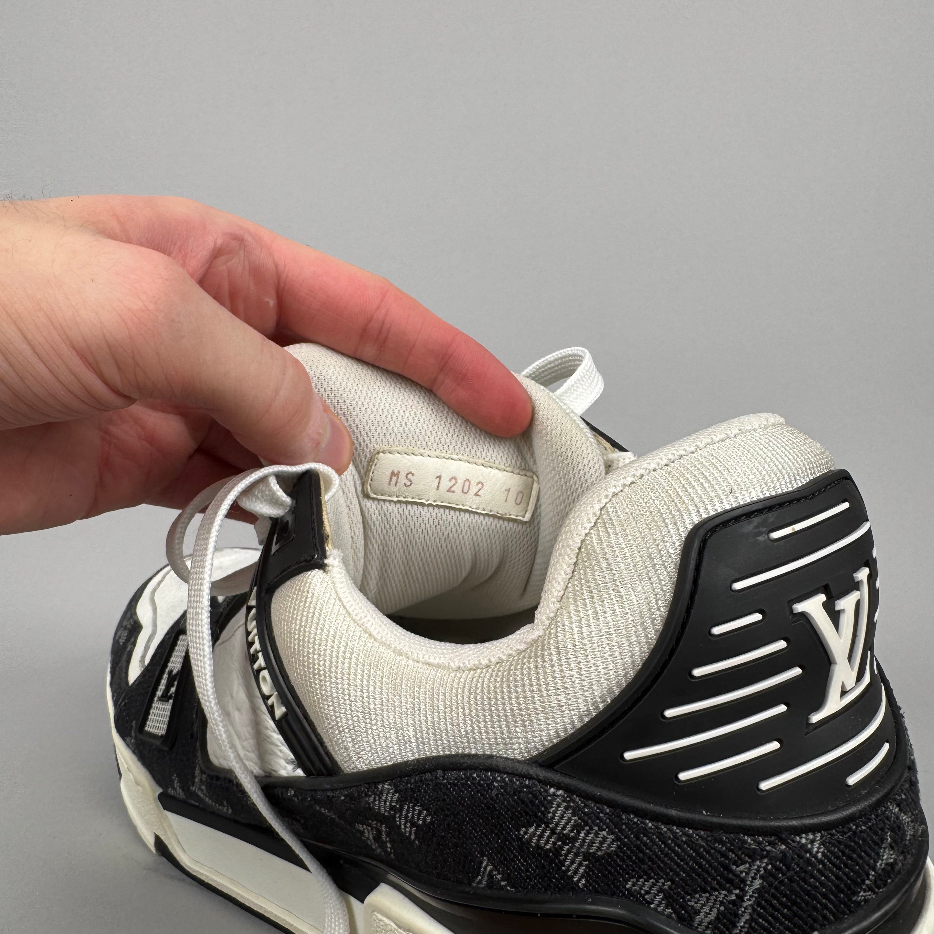 Louis Vuitton LV Trainer Black Denim