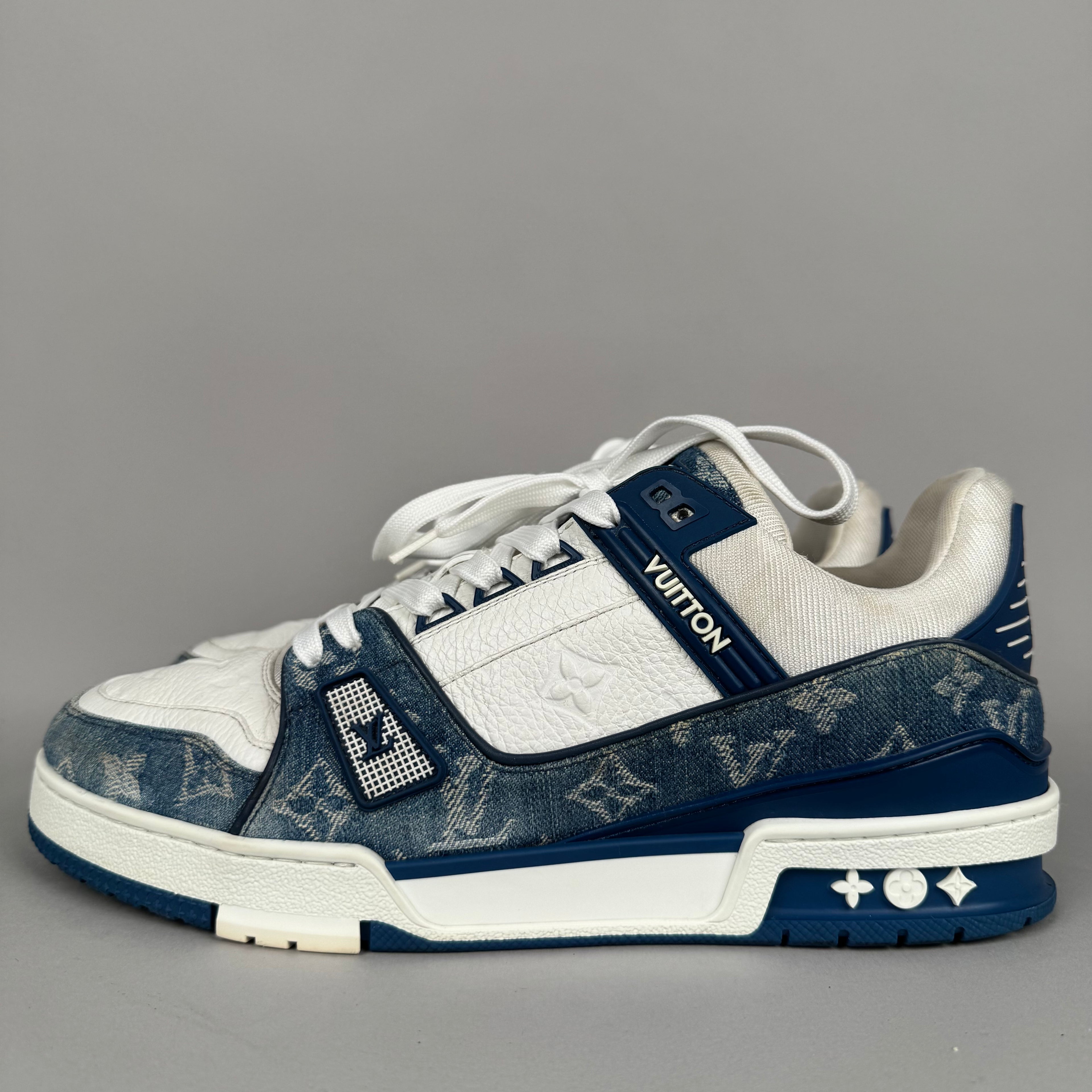 Louis Vuitton LV Trainer Blue Denim