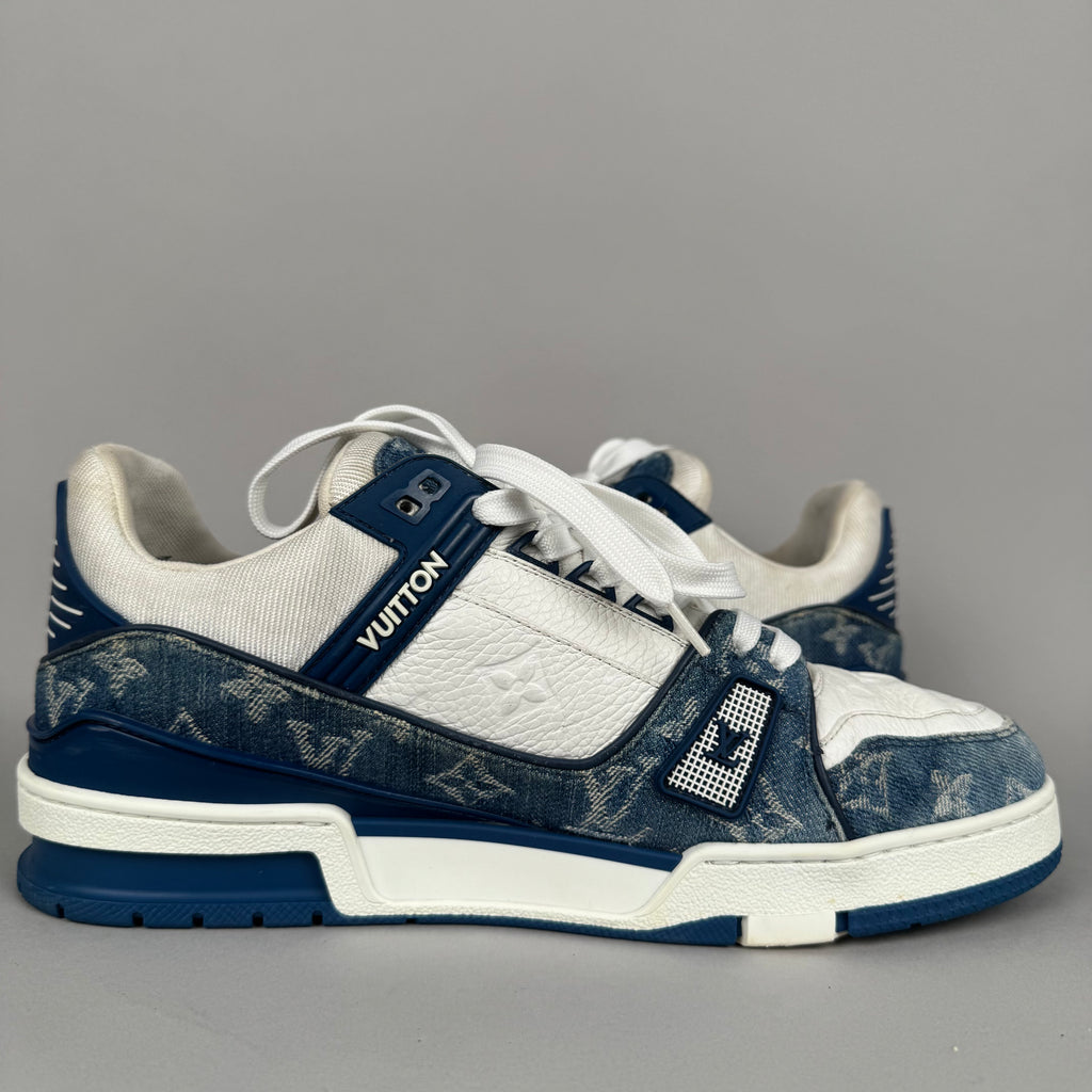 Louis Vuitton LV Trainer Blue Denim