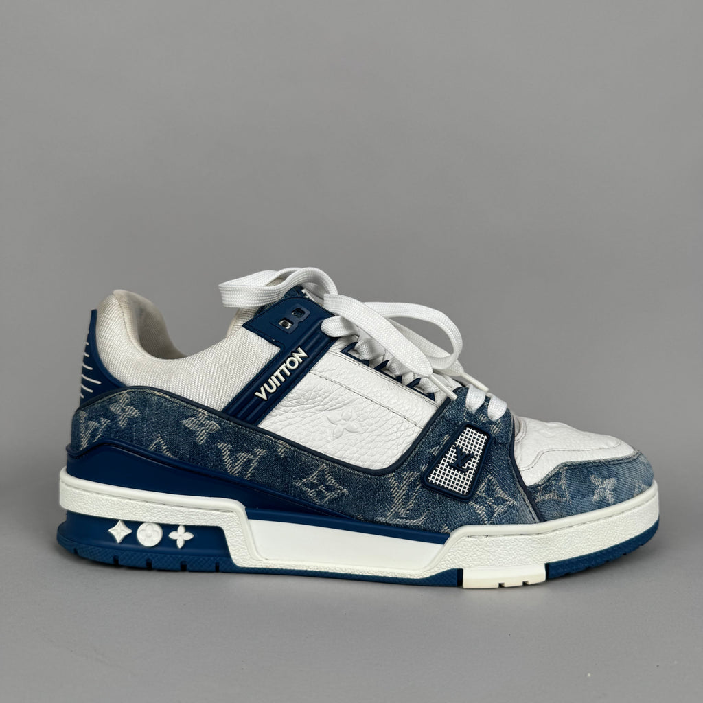 Louis Vuitton LV Trainer Blue Denim