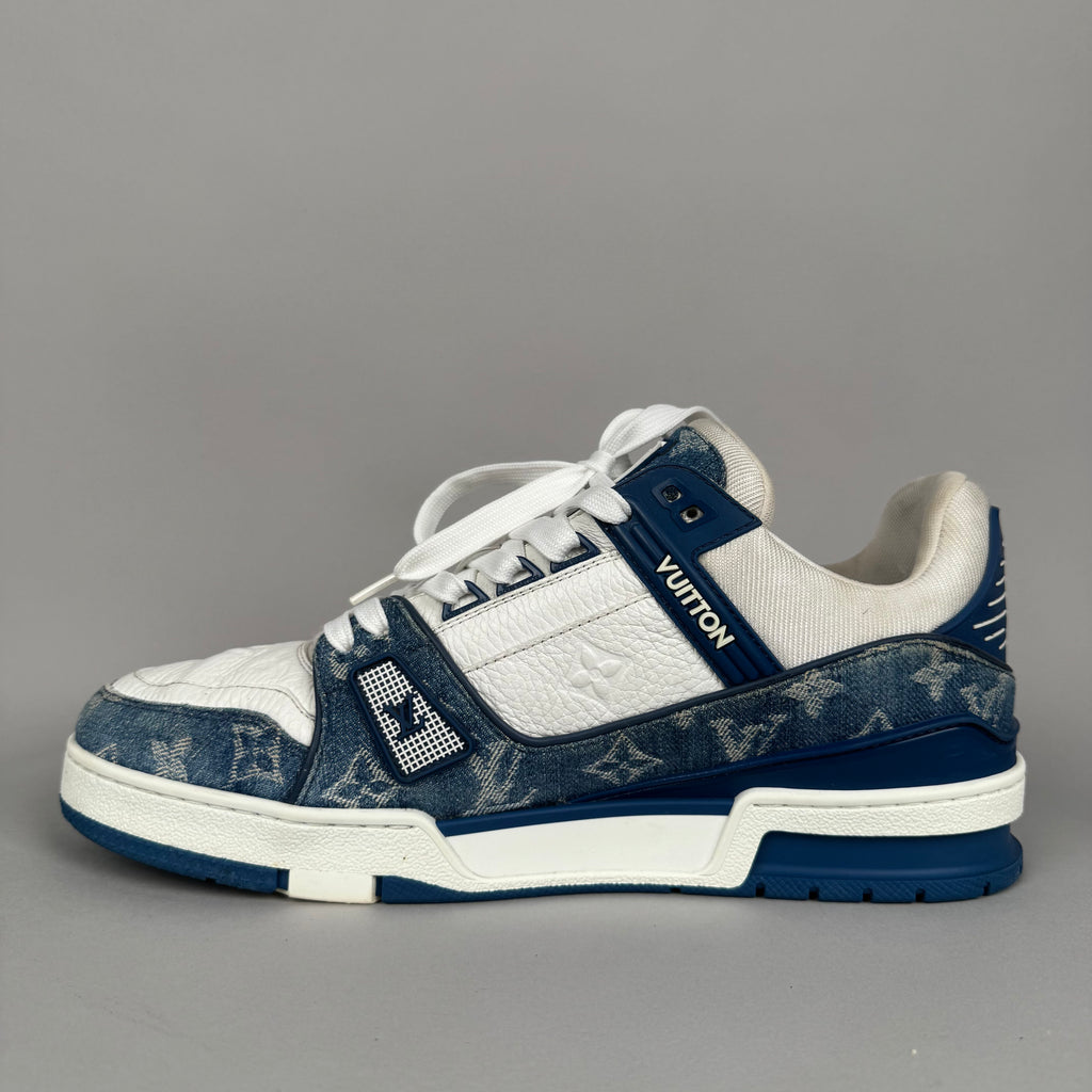 Louis Vuitton LV Trainer Blue Denim