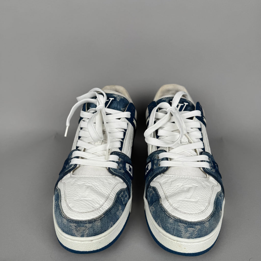 Louis Vuitton LV Trainer Blue Denim