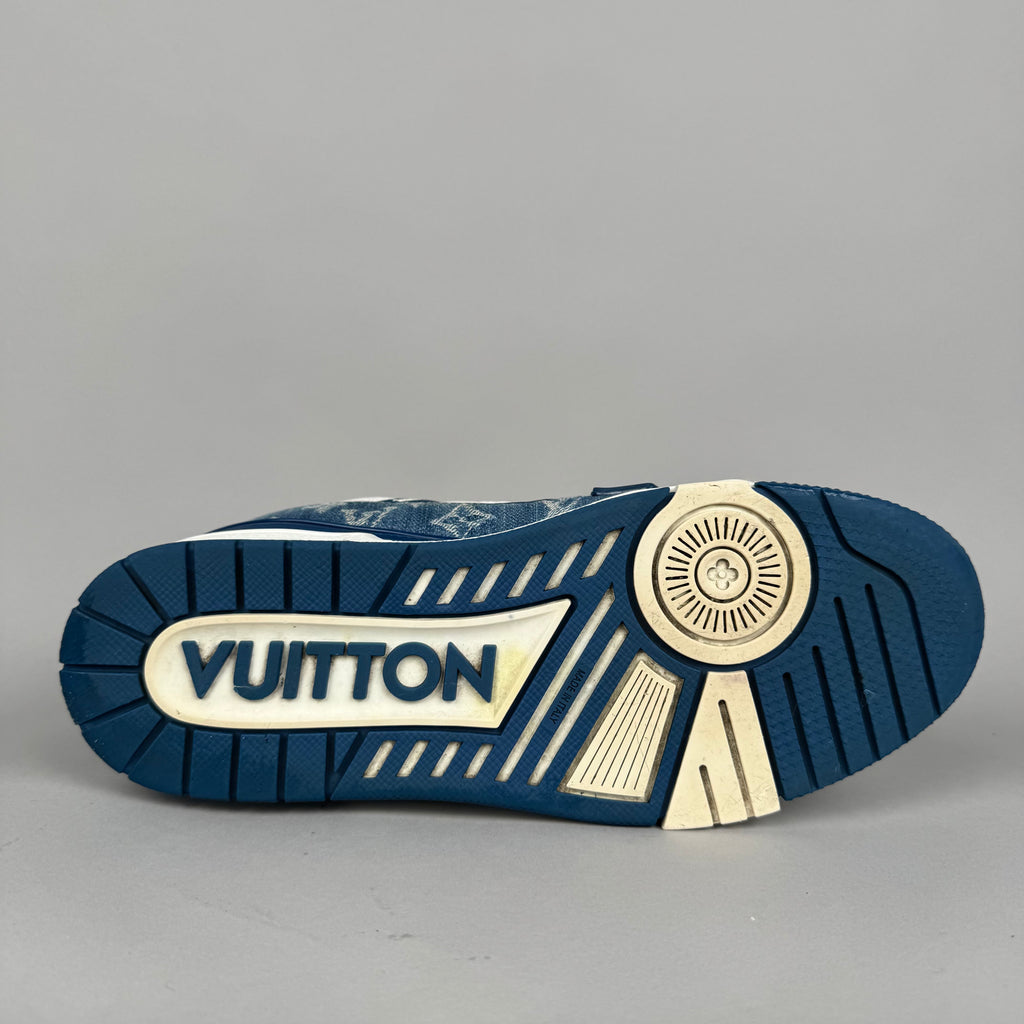 Louis Vuitton LV Trainer Blue Denim