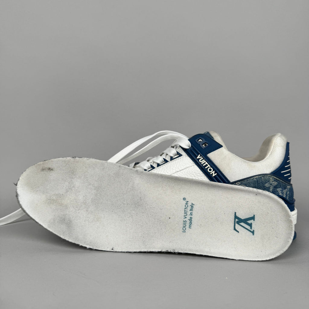 Louis Vuitton LV Trainer Blue Denim