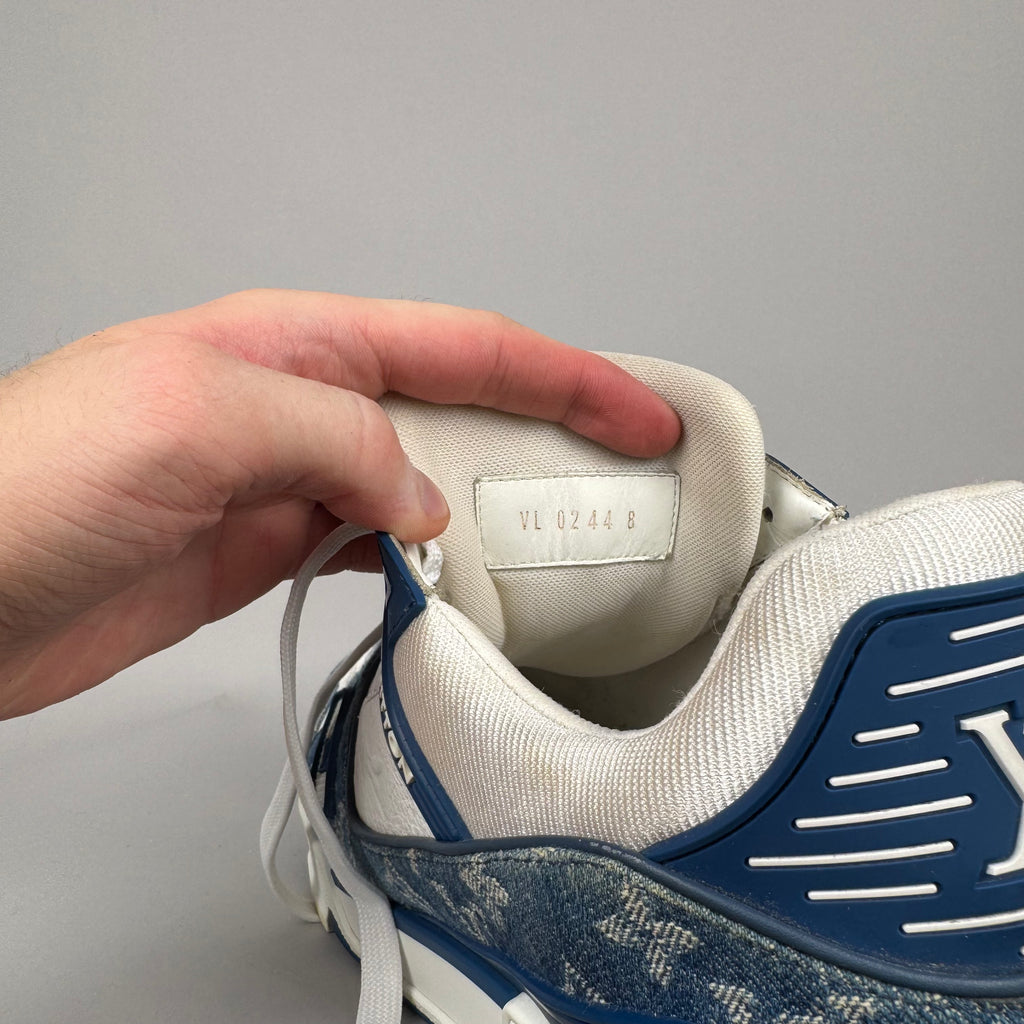 Louis Vuitton LV Trainer Blue Denim