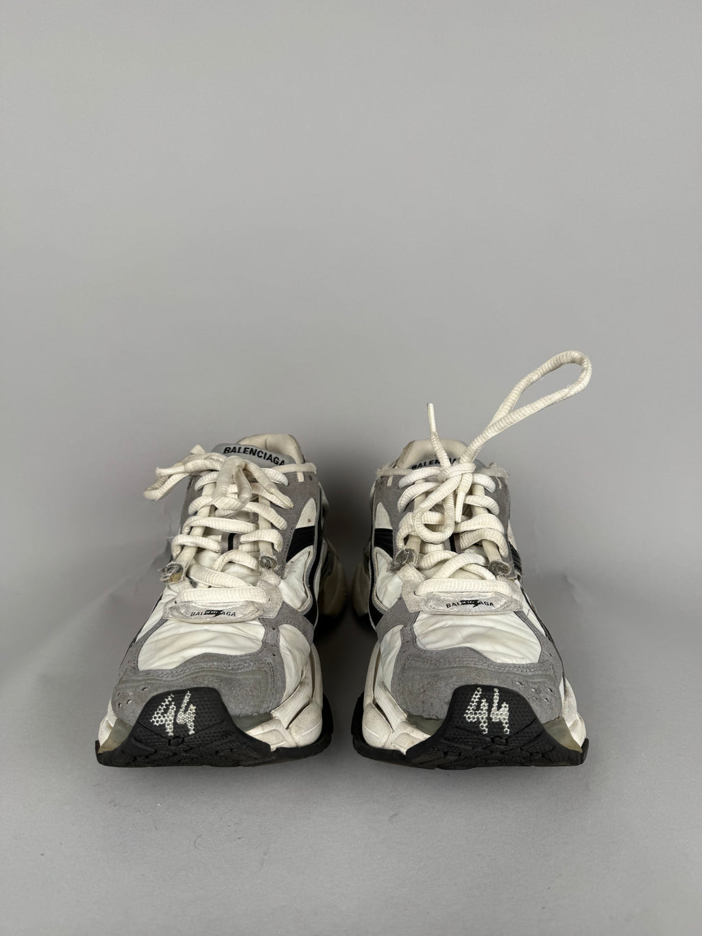 Balenciaga Runner 2.0 Canvas White Black Grey