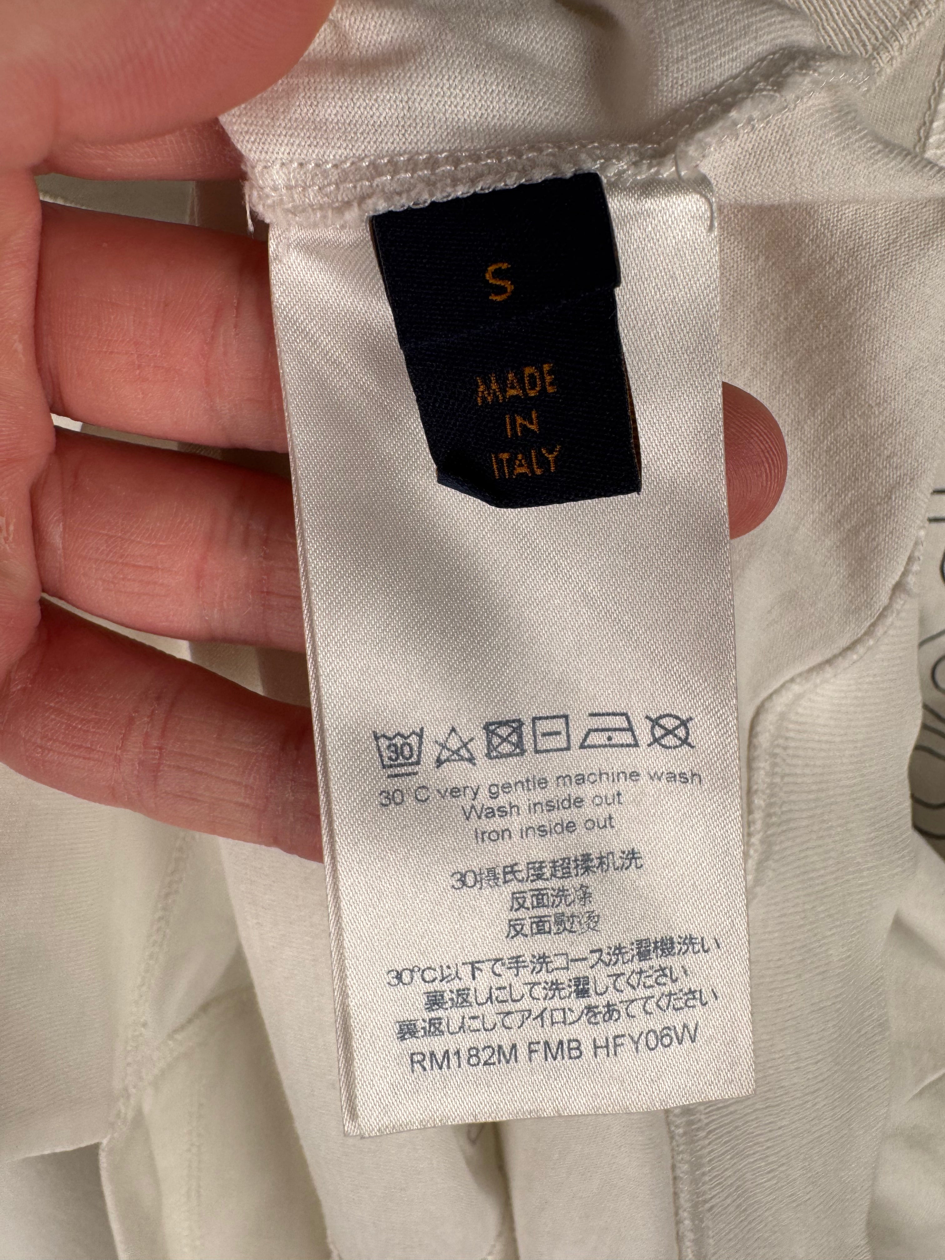 Louis Vuitton Merci White Tee