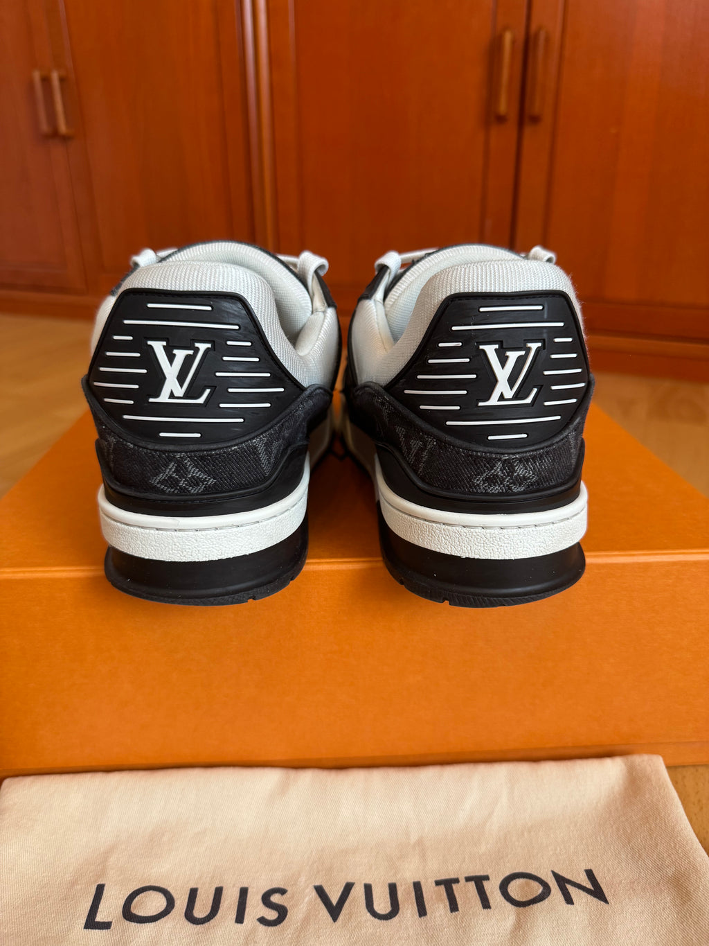 Louis Vuitton LV Trainer Black Denim