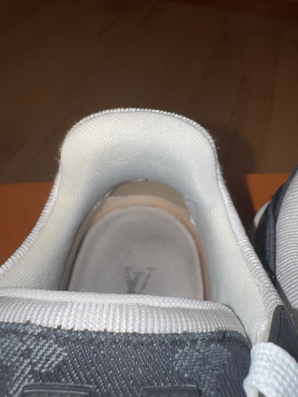 Louis Vuitton LV Trainer Black Denim