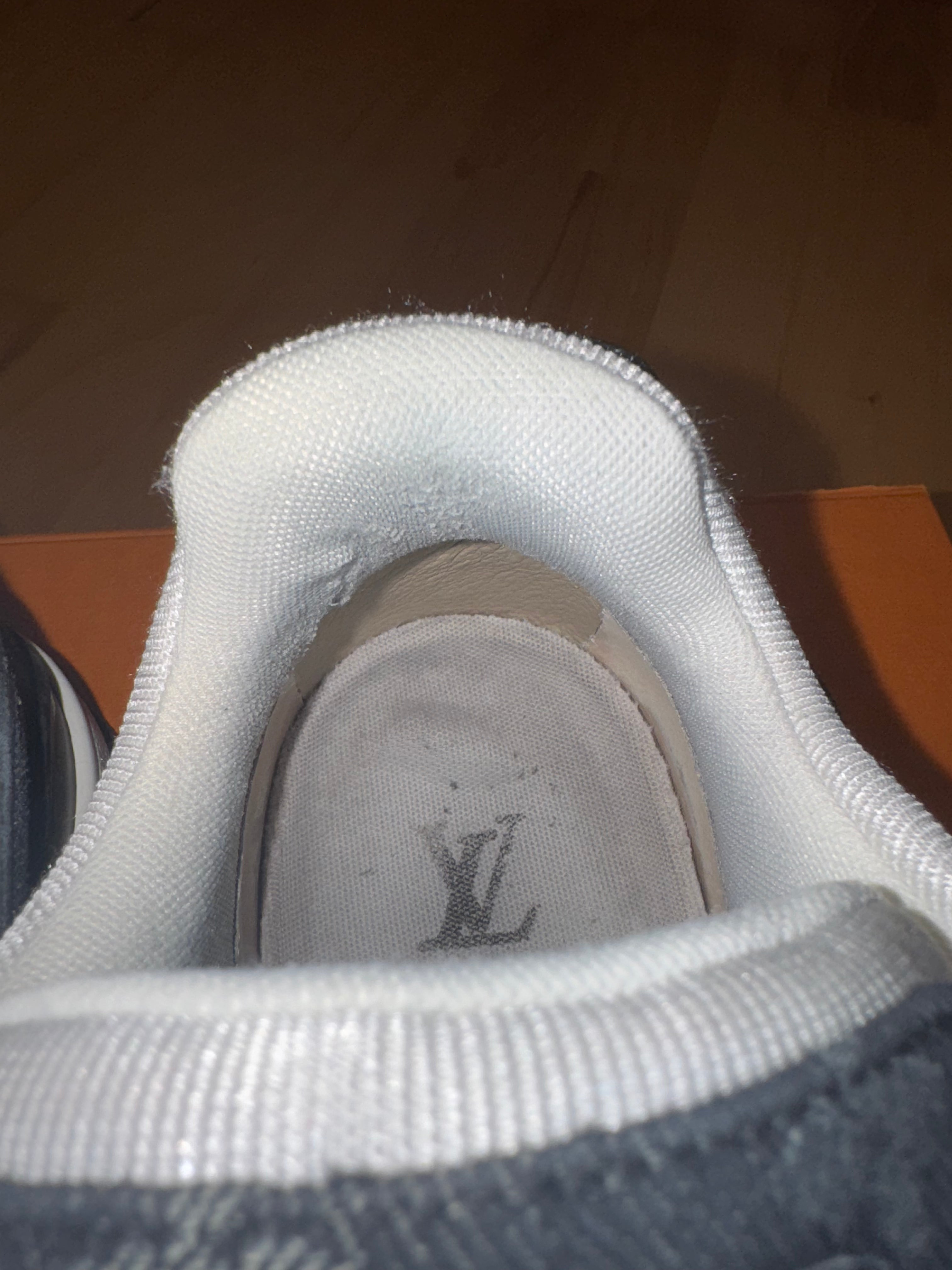 Louis Vuitton LV Trainer Black Denim