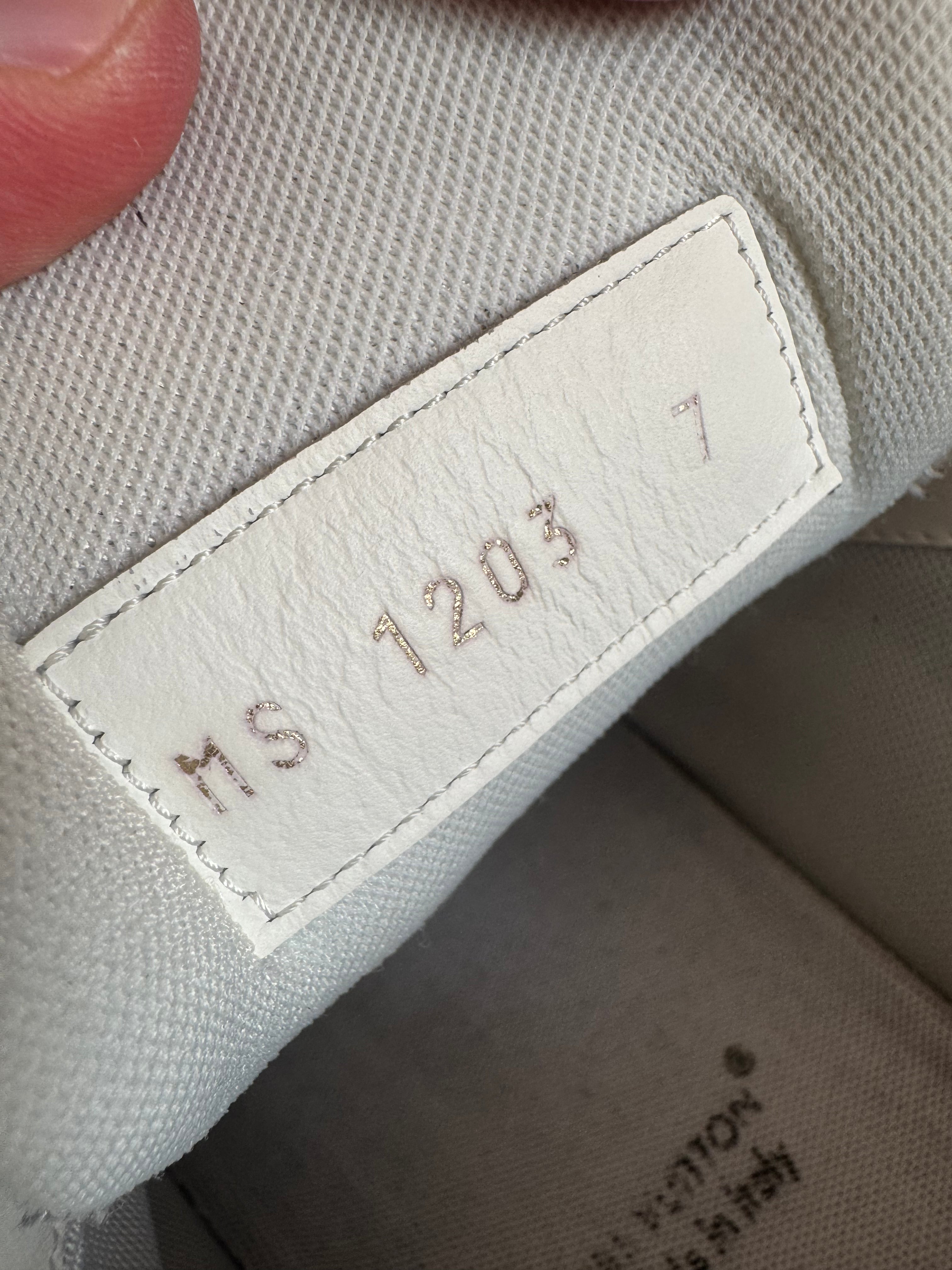 Louis Vuitton LV Trainer Black Denim
