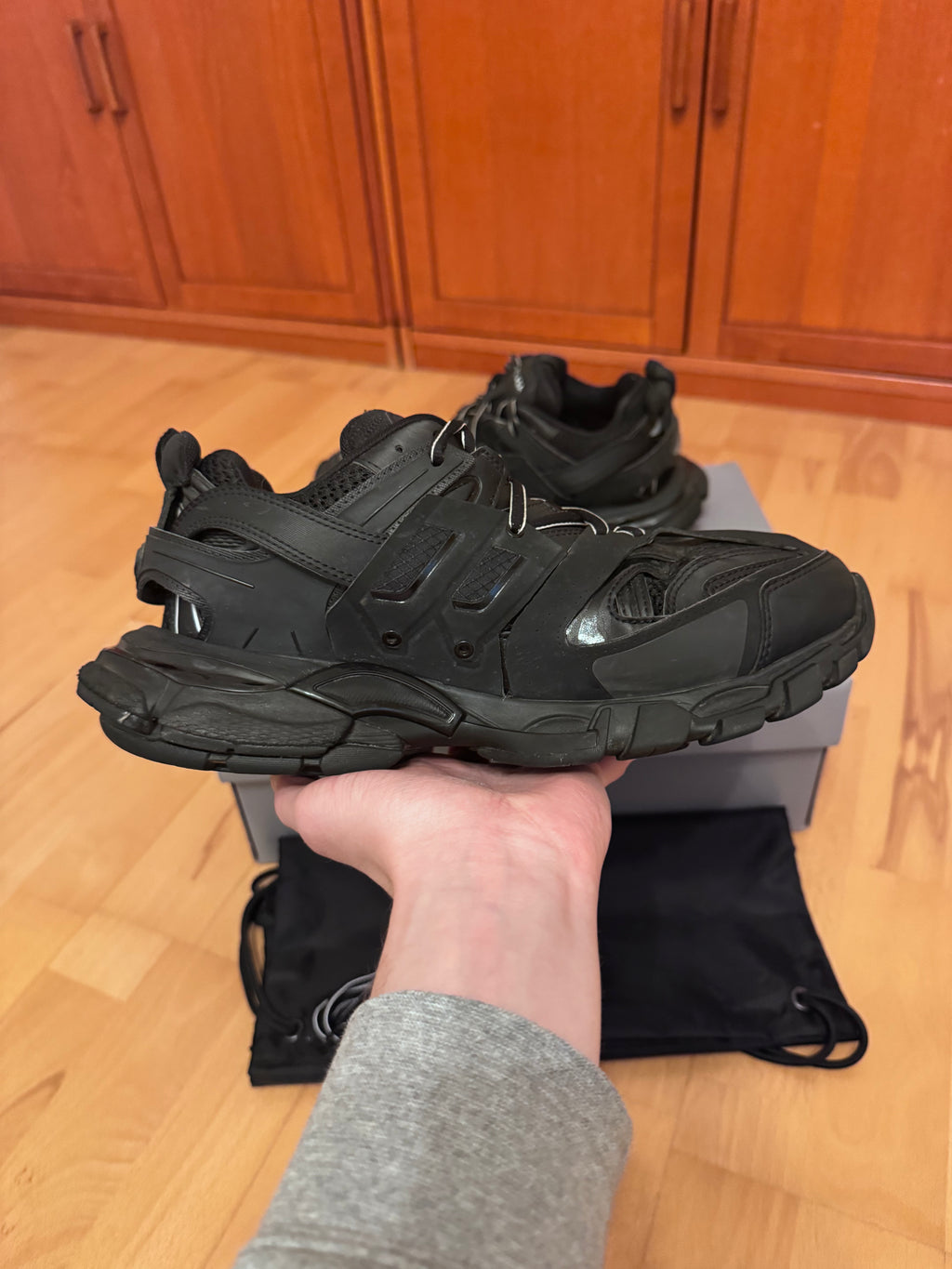 Balenciaga Track Triple Black