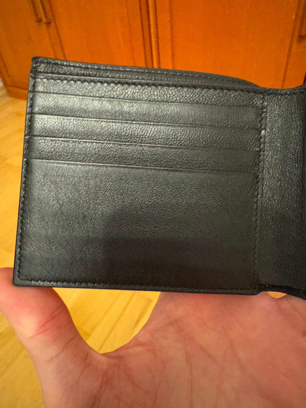 Balenciaga Gradient Black Wallet