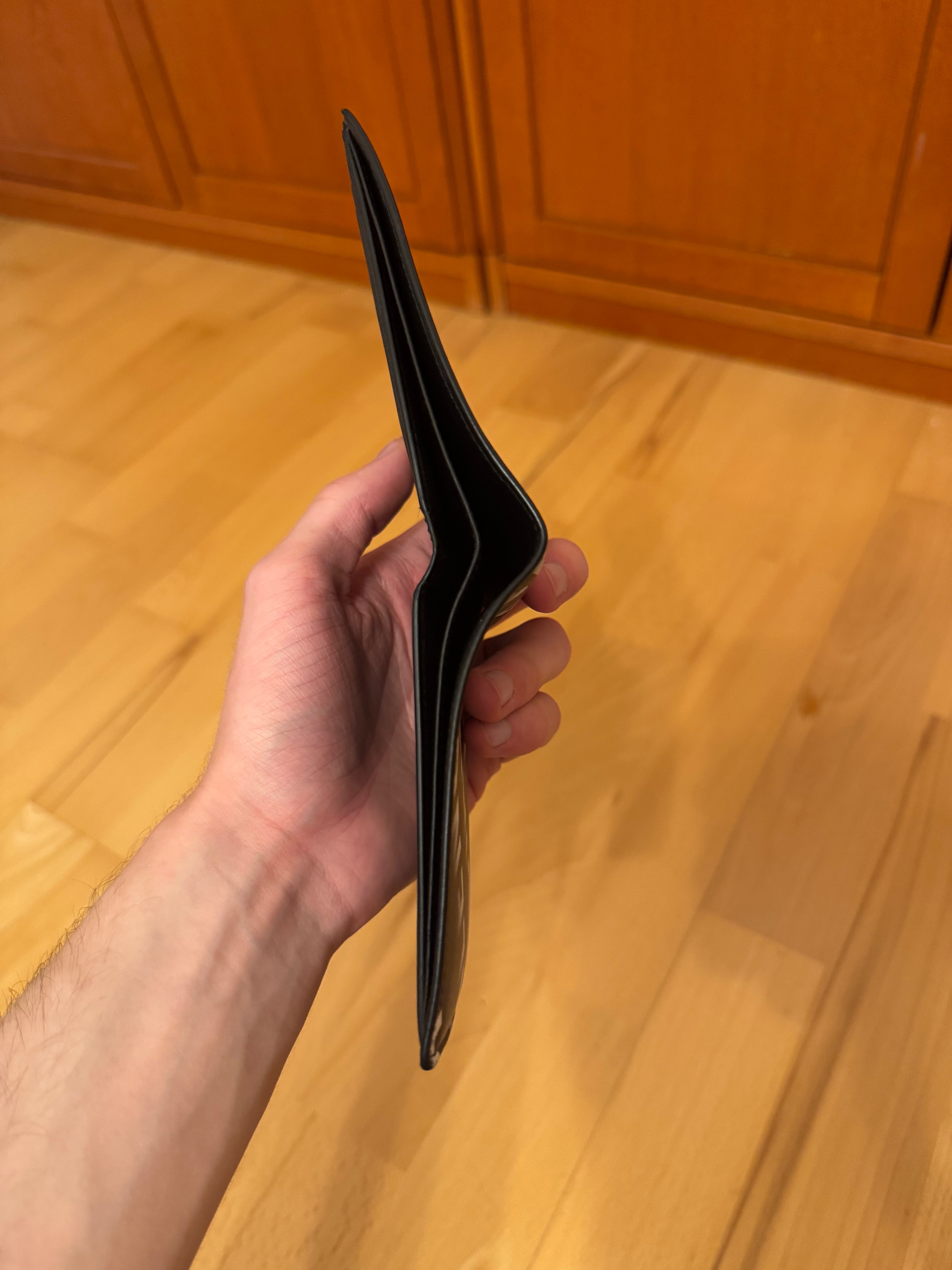 Balenciaga Gradient Black Wallet