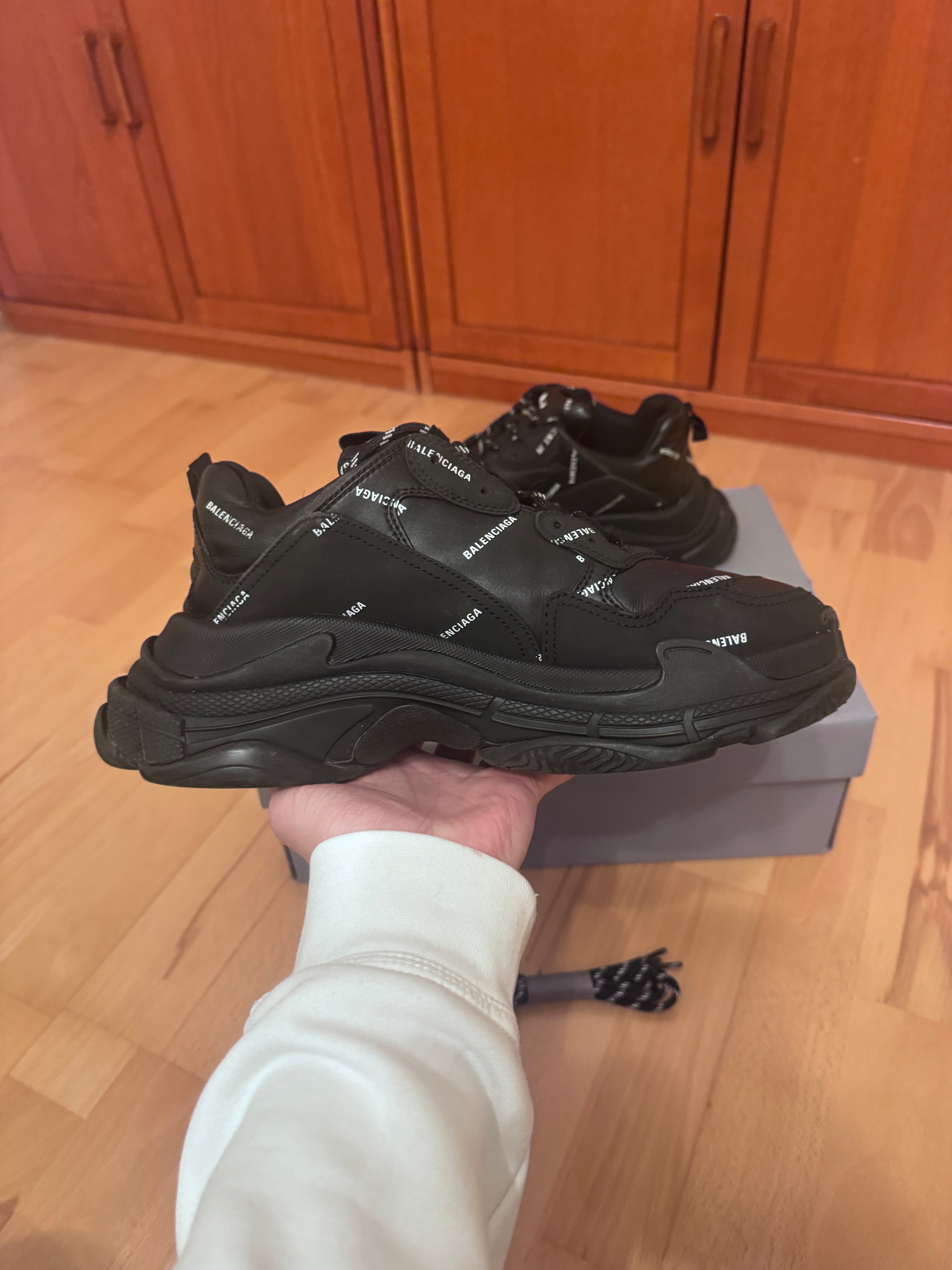 Balenciaga Triple S All-Over Black