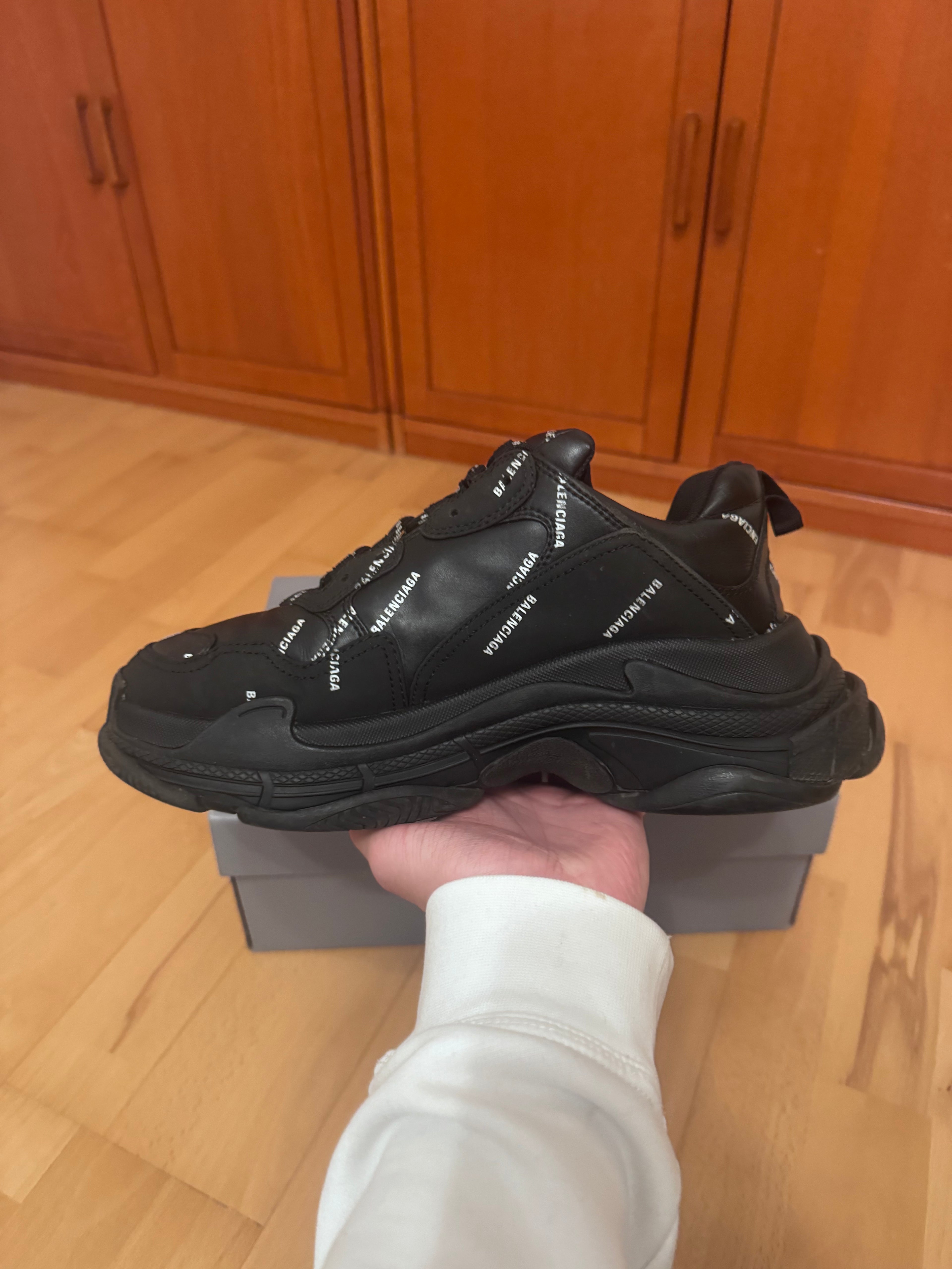 Balenciaga Triple S All-Over Black