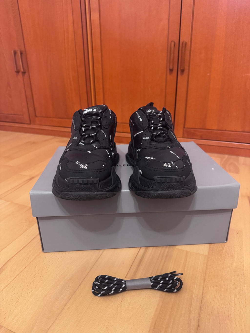 Balenciaga Triple S All-Over Black
