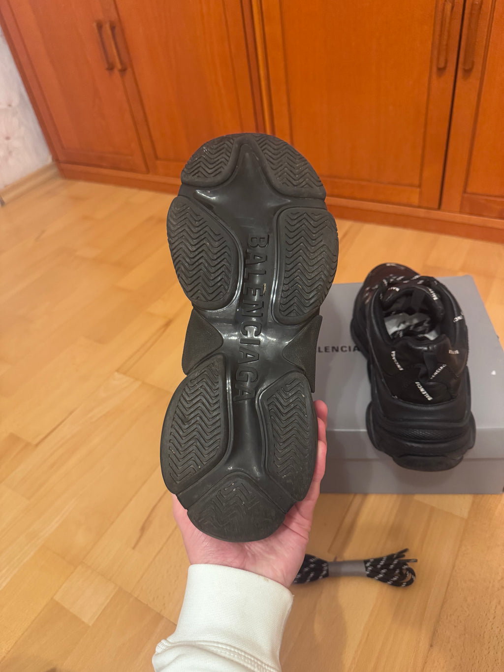 Balenciaga Triple S All-Over Black
