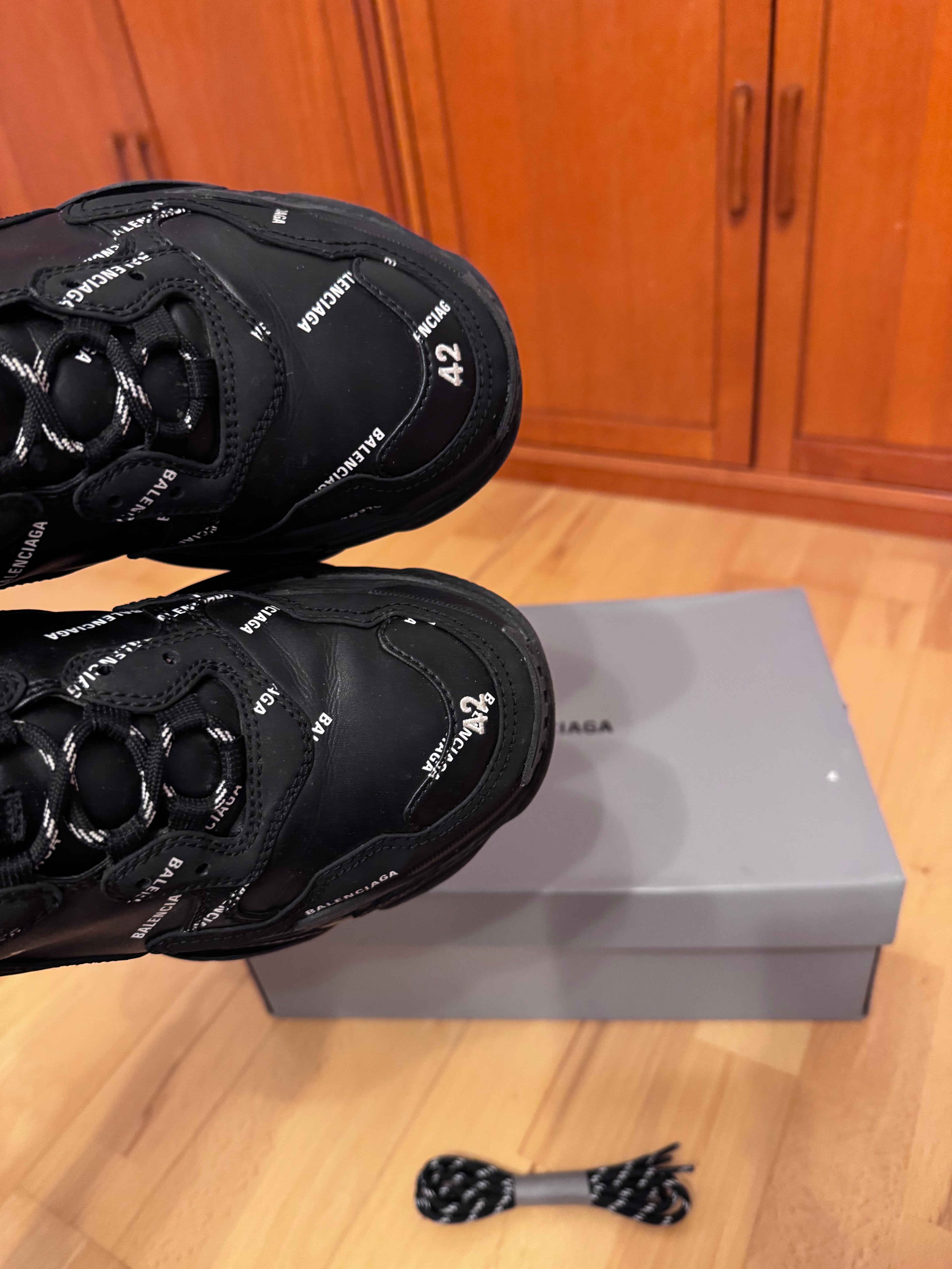 Balenciaga Triple S All-Over Black