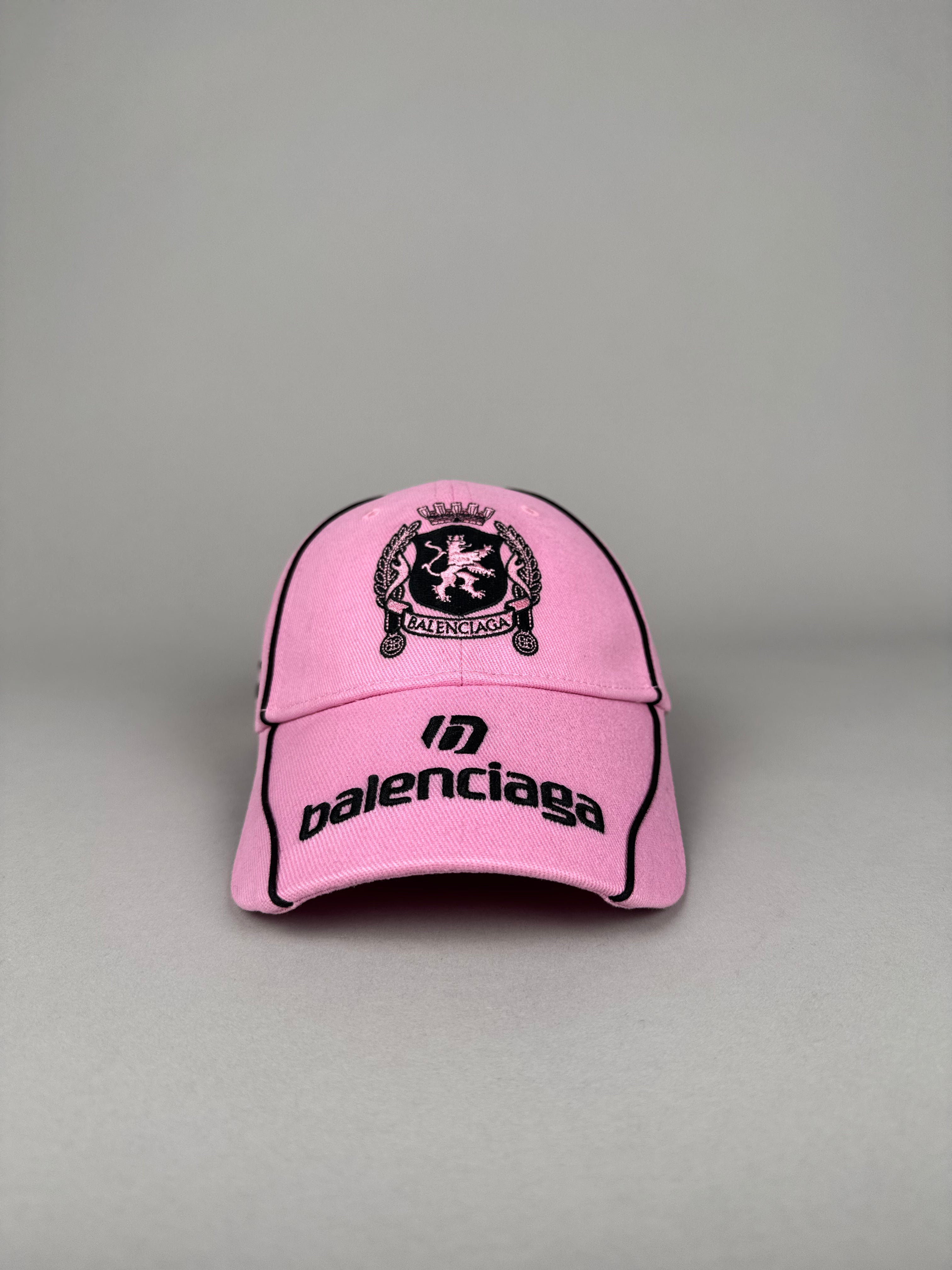 Balenciaga Mayfair Soccer Cap Pink