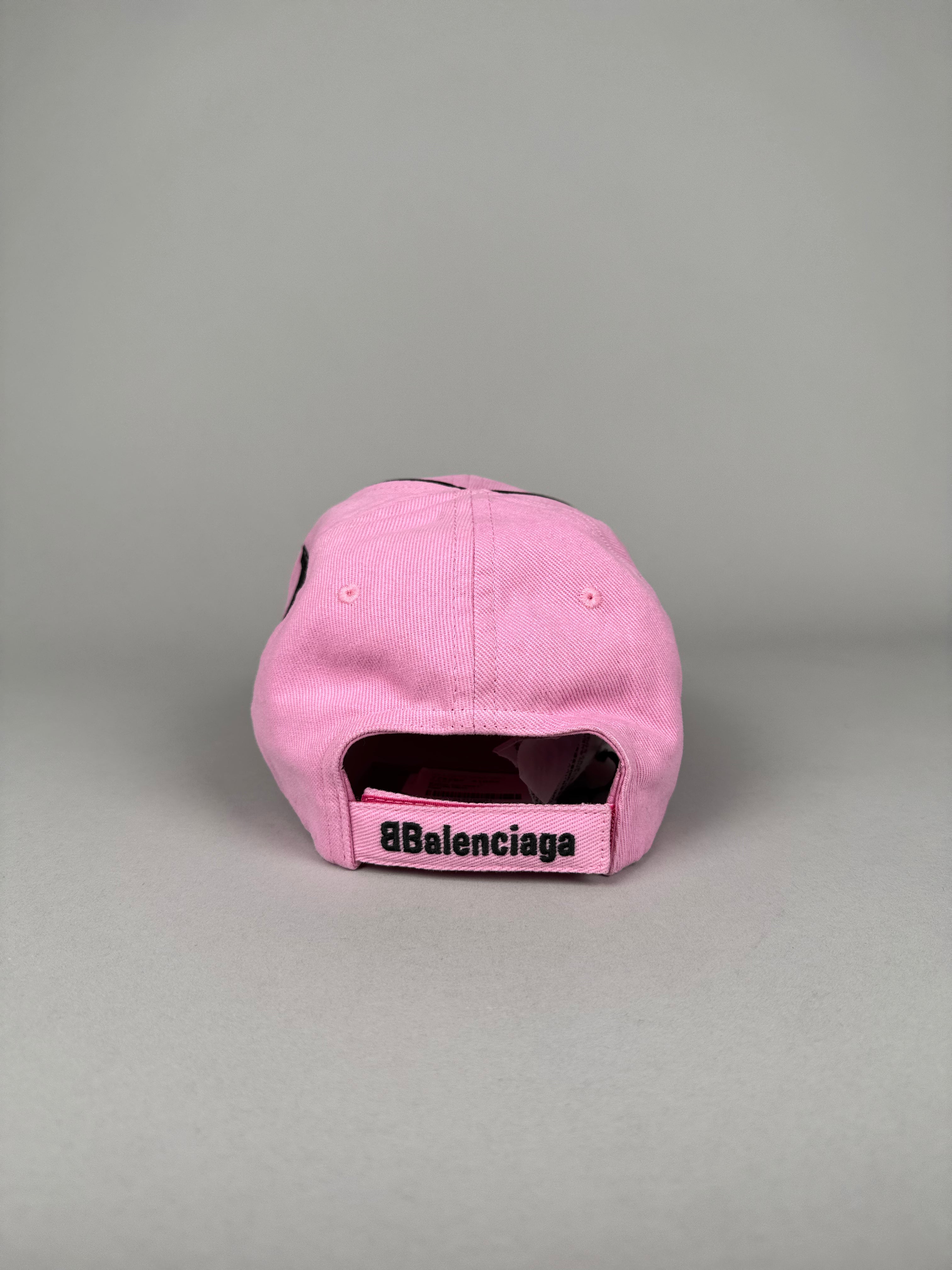 Balenciaga Mayfair Soccer Cap Pink