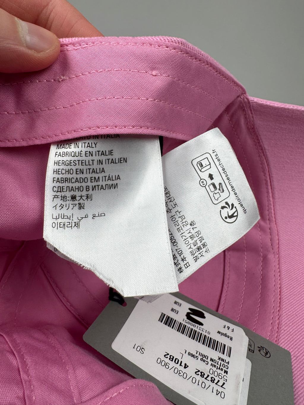 Balenciaga Mayfair Soccer Cap Pink