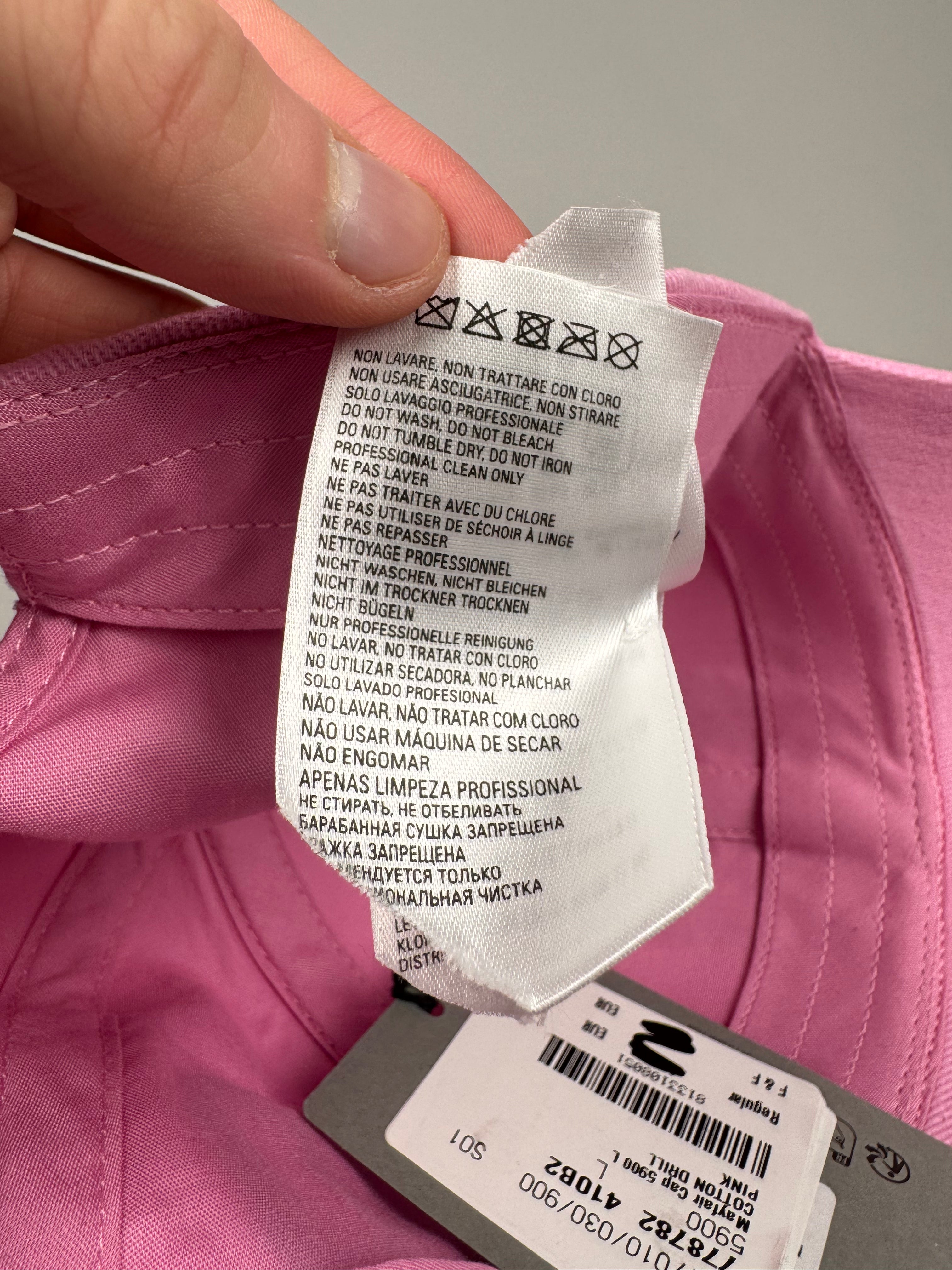 Balenciaga Mayfair Soccer Cap Pink