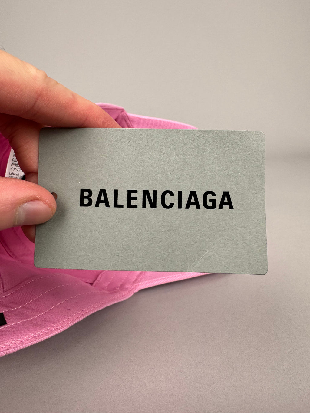 Balenciaga Mayfair Soccer Cap Pink